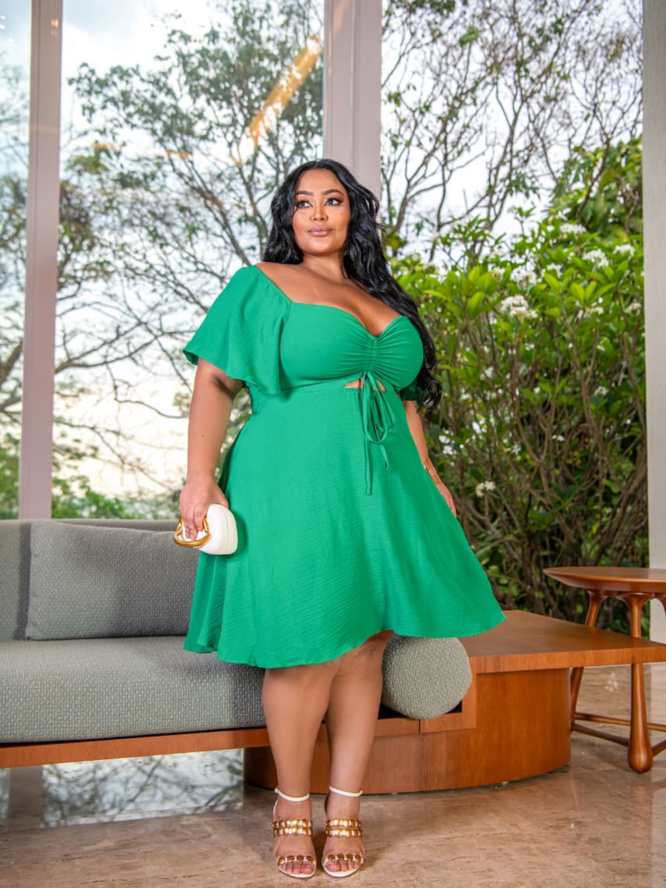 Vestido Dayane Plus Size Feminino