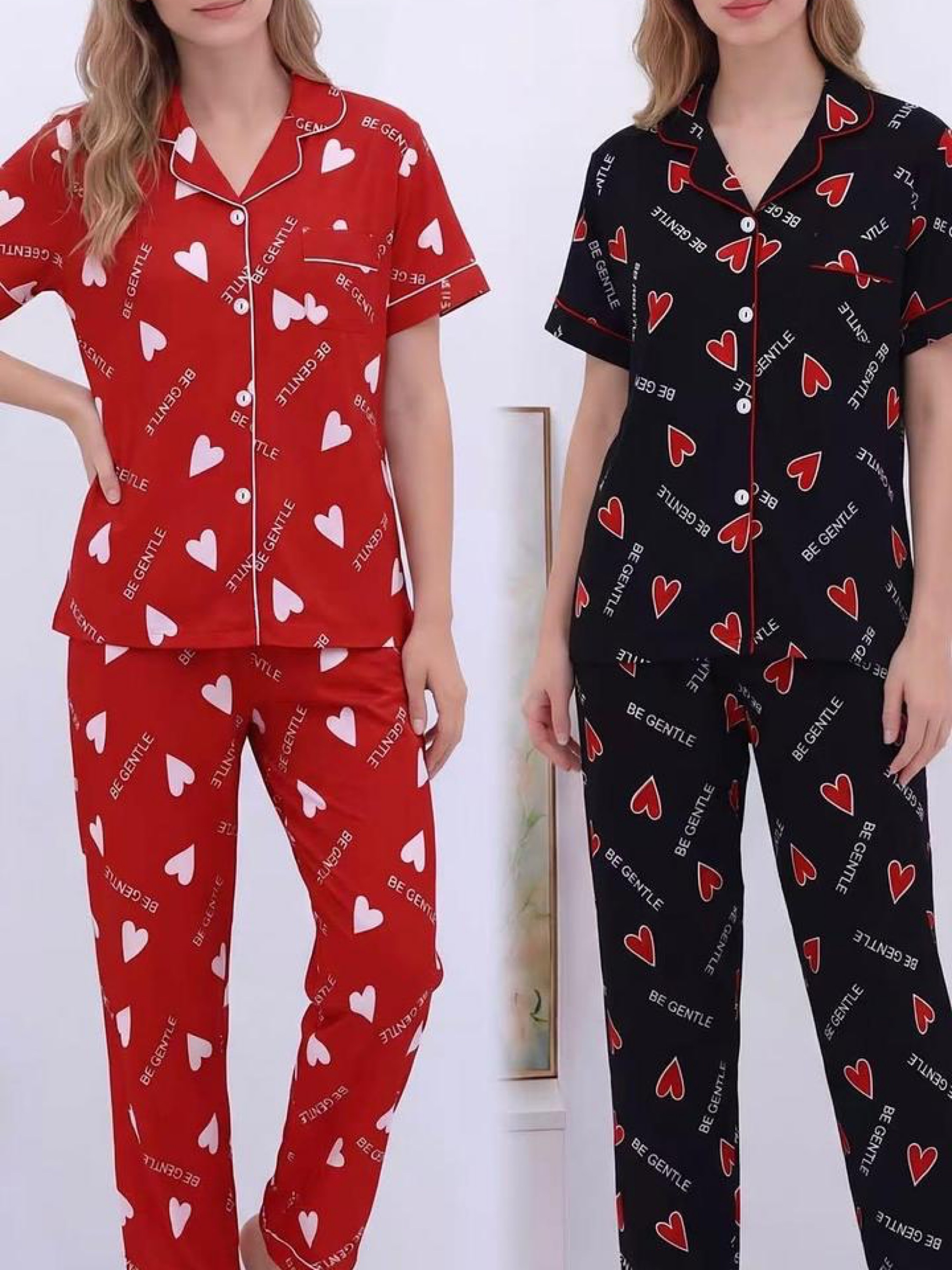 Pijama coração