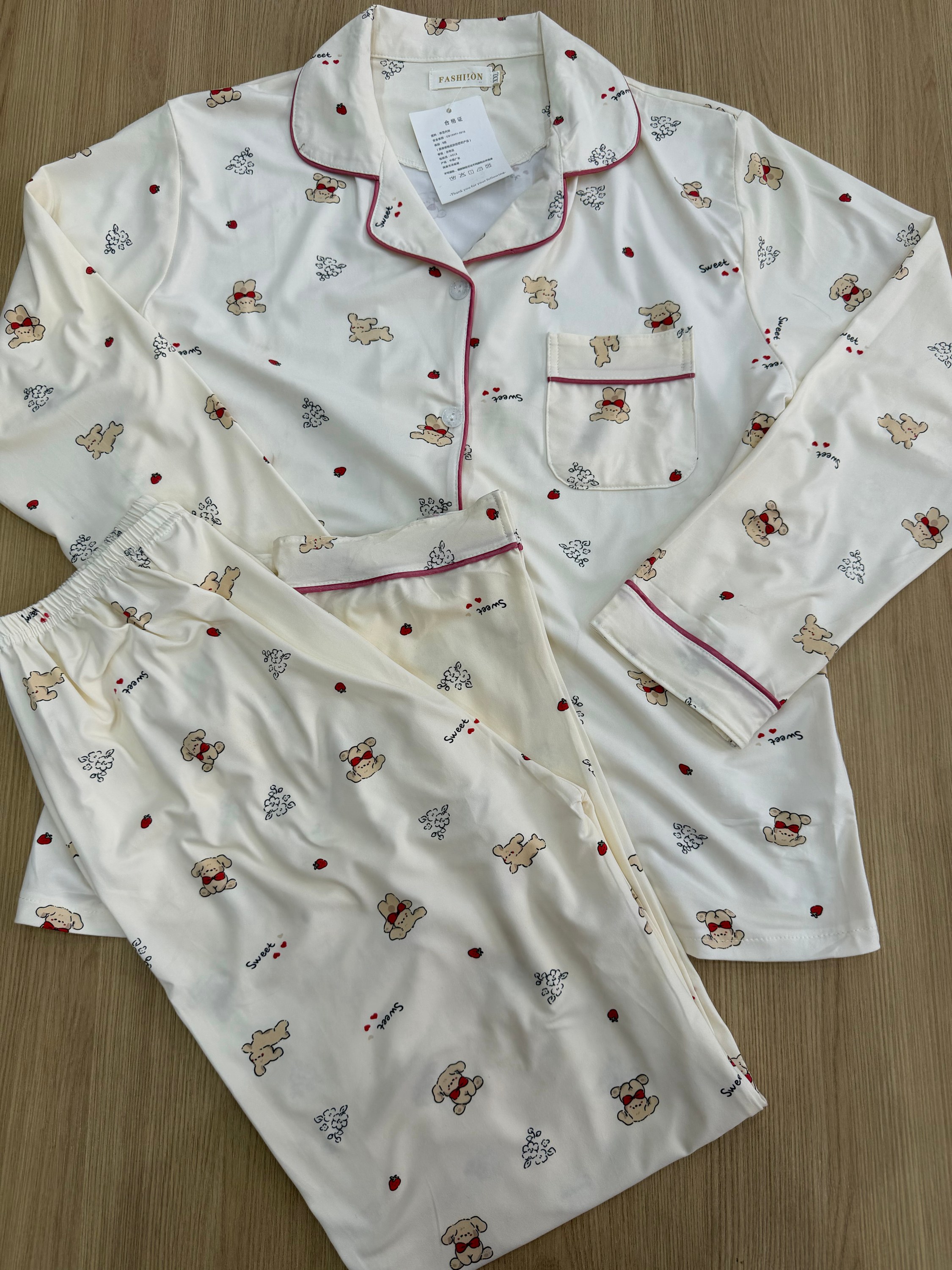 Pijama manga longa 908.344