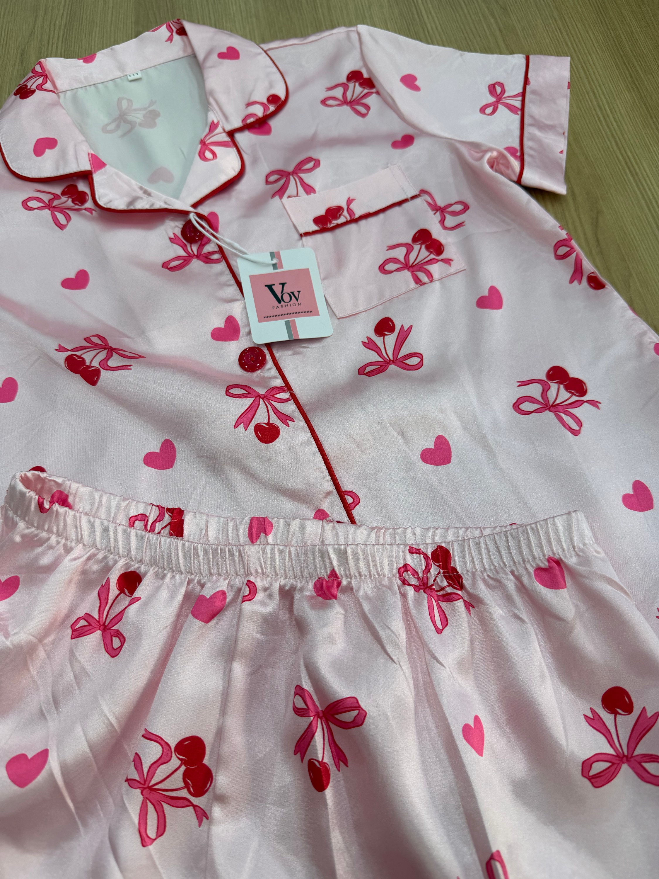 Pijama infantil laço 010 short