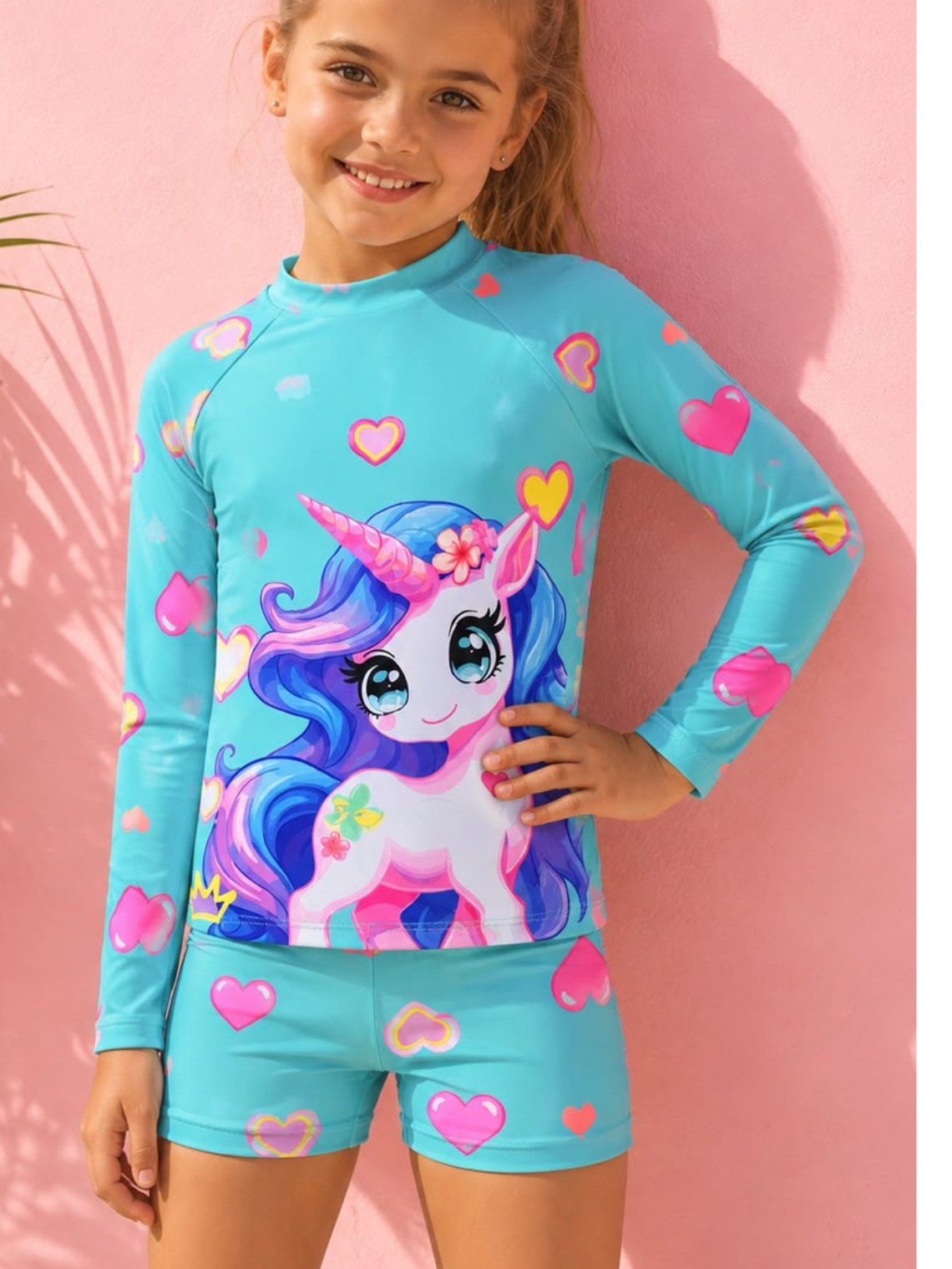 Conjunto Proteção UV Capivara – Roupa de Banho Infantil