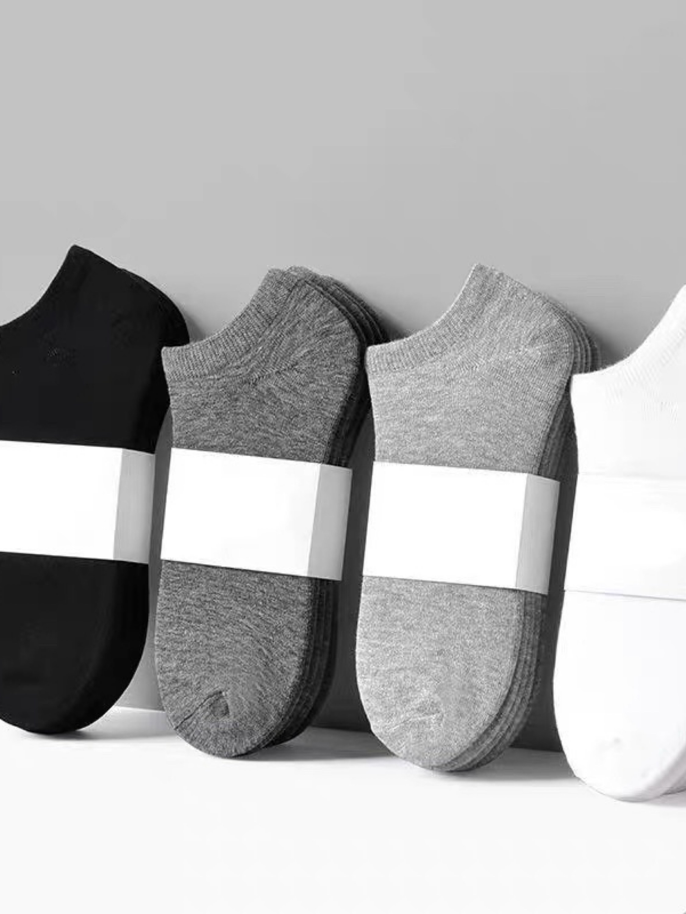 Meia masculina invisível kit seis pares