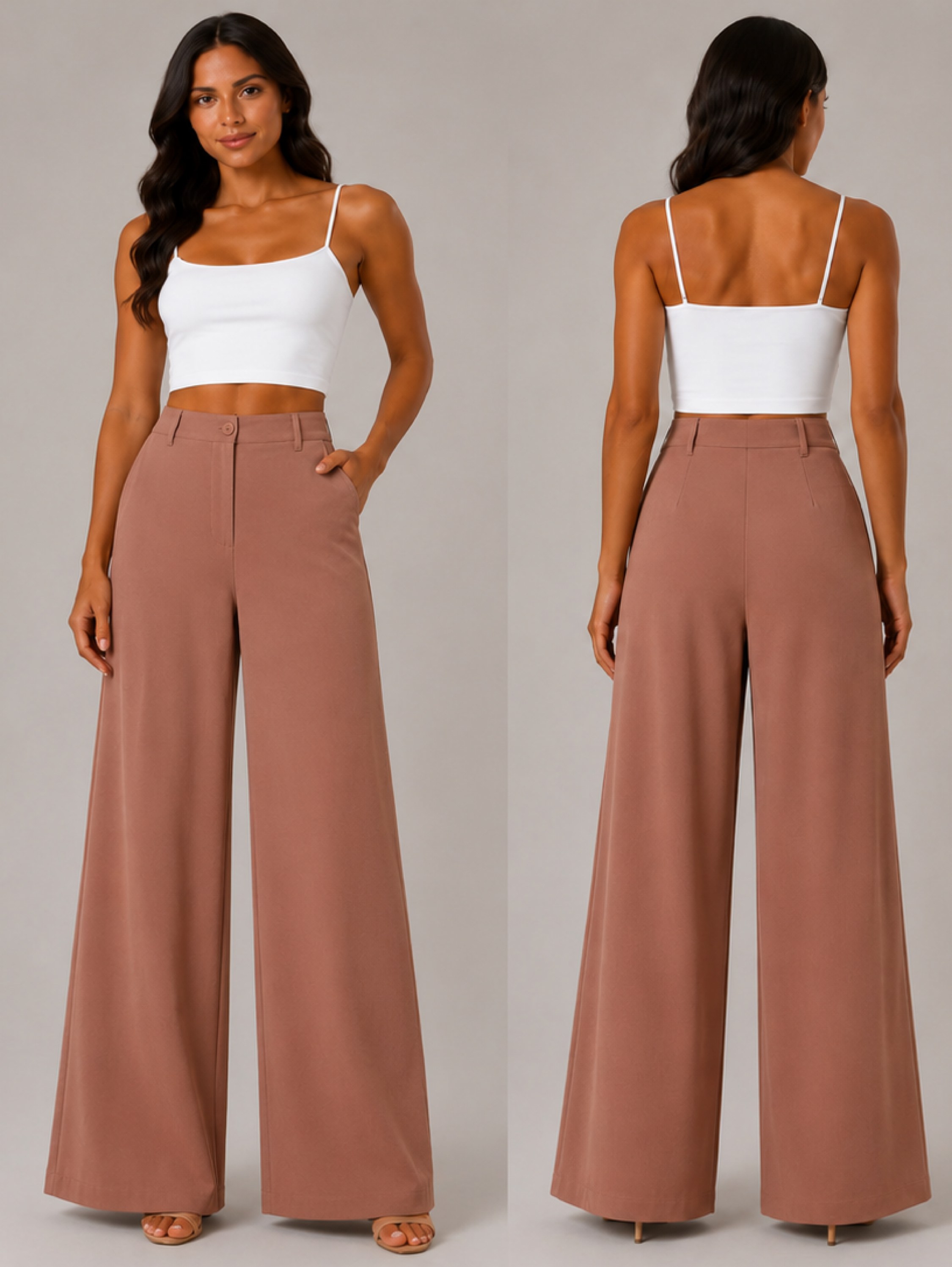 Calça Pantalona Feminina