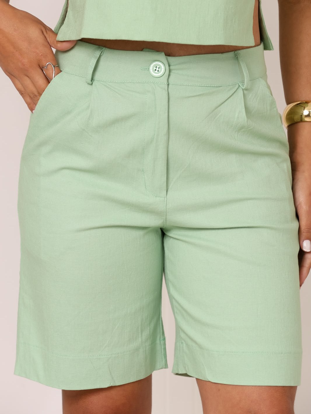Bermuda Casual en Linho Premium