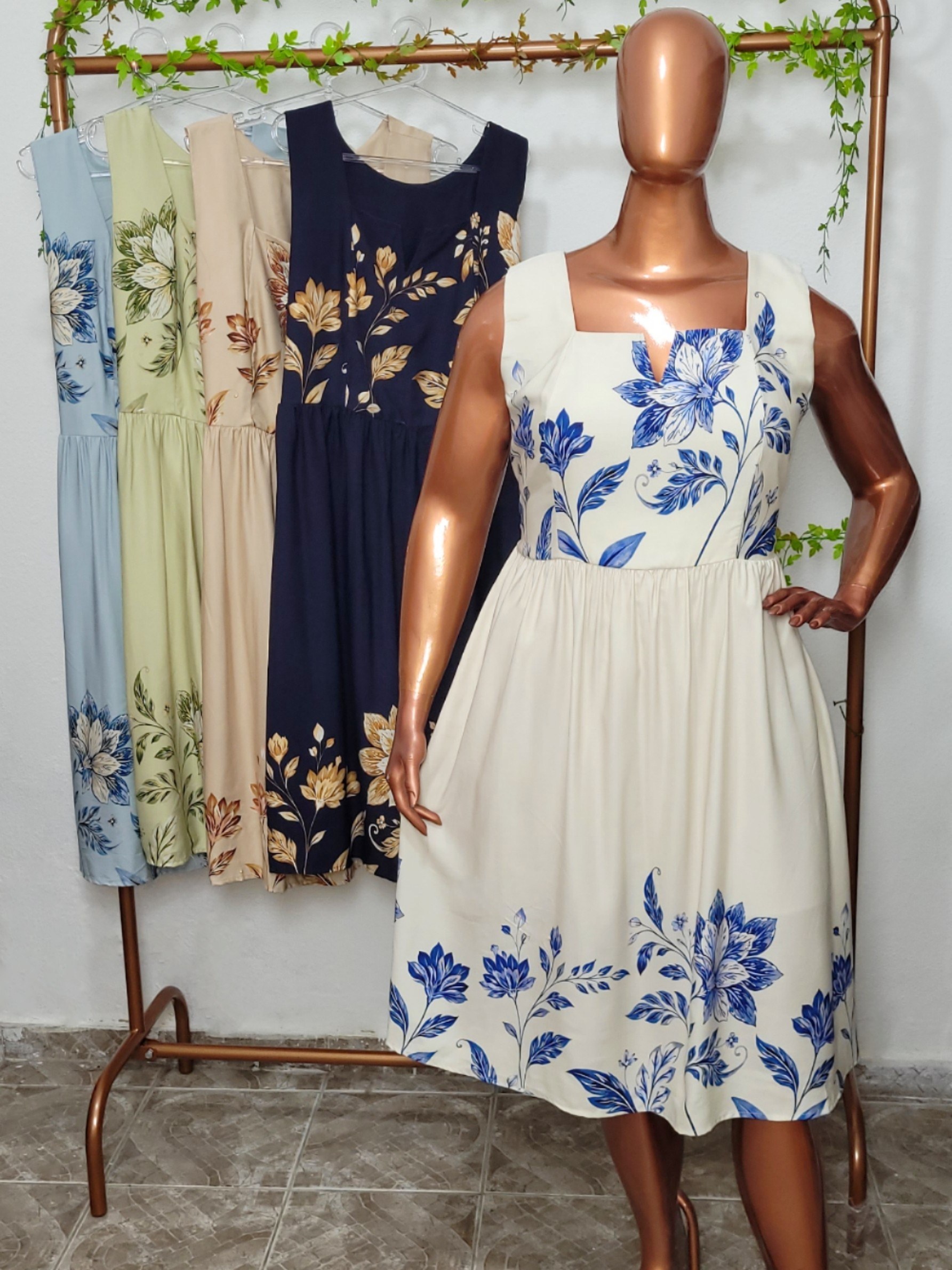 Vestido Decote V