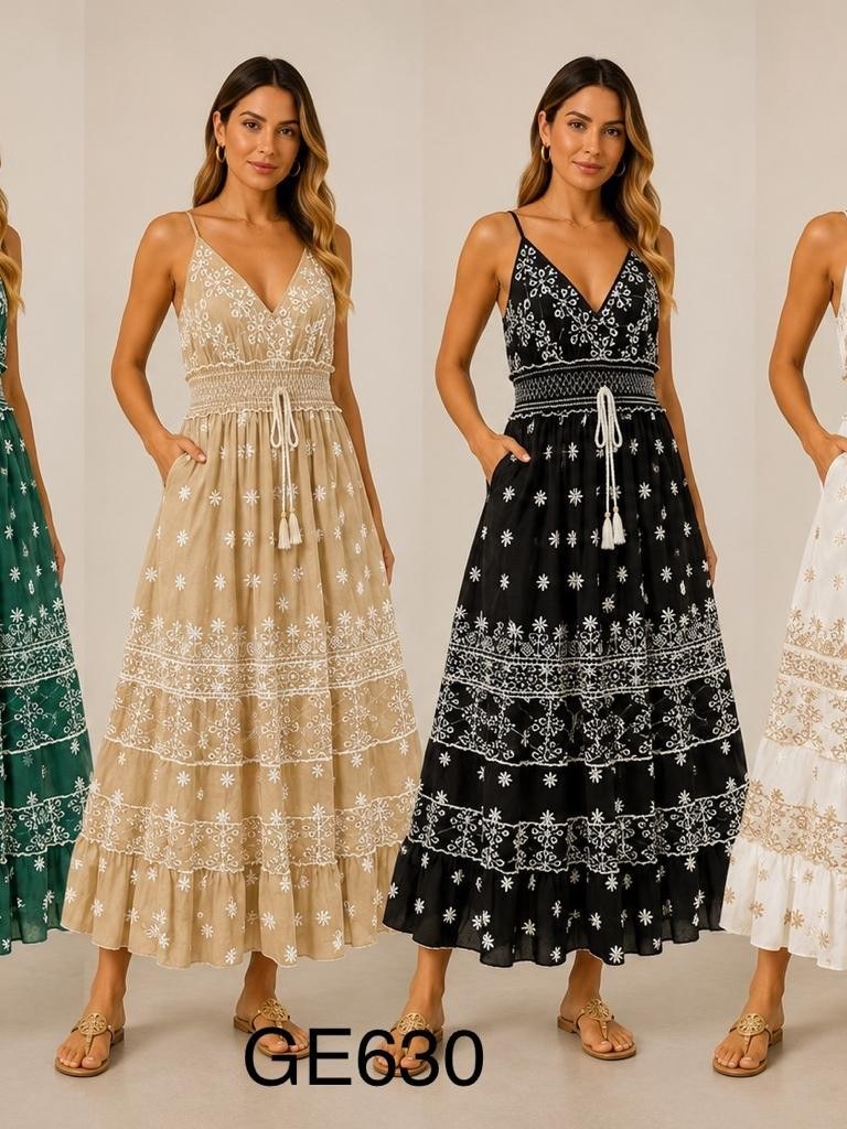 Vestido Longo Indiano