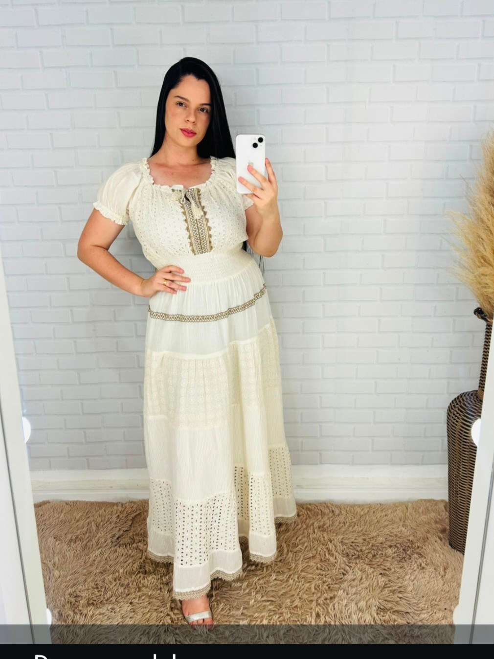 Vestido Longo Indiano