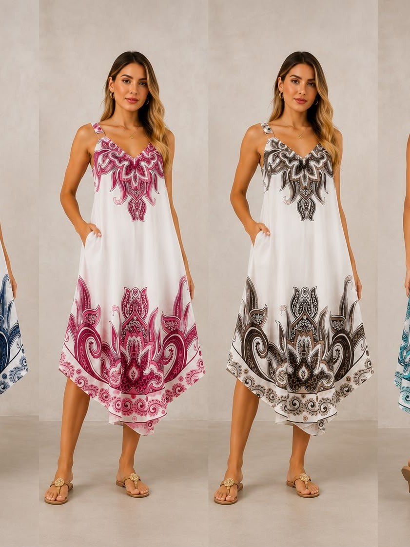 Vestido indiano mini