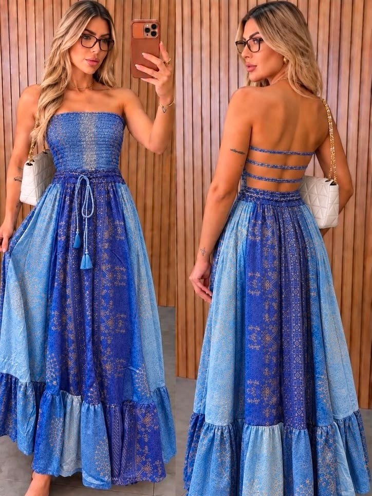 Vestido indiano seda