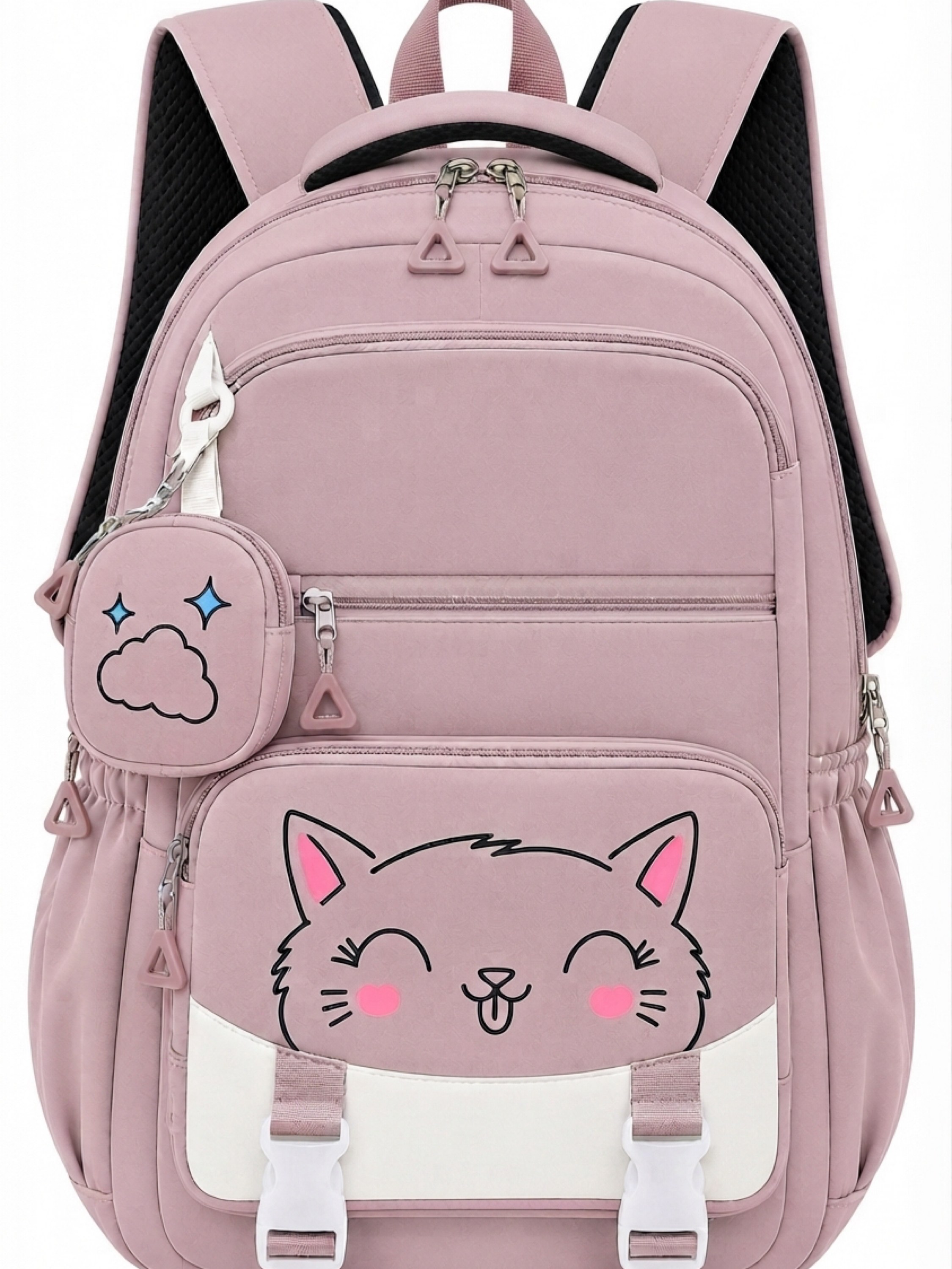 Mochila Feminina Escolar Grande Estilosa Viagem E Trabalho