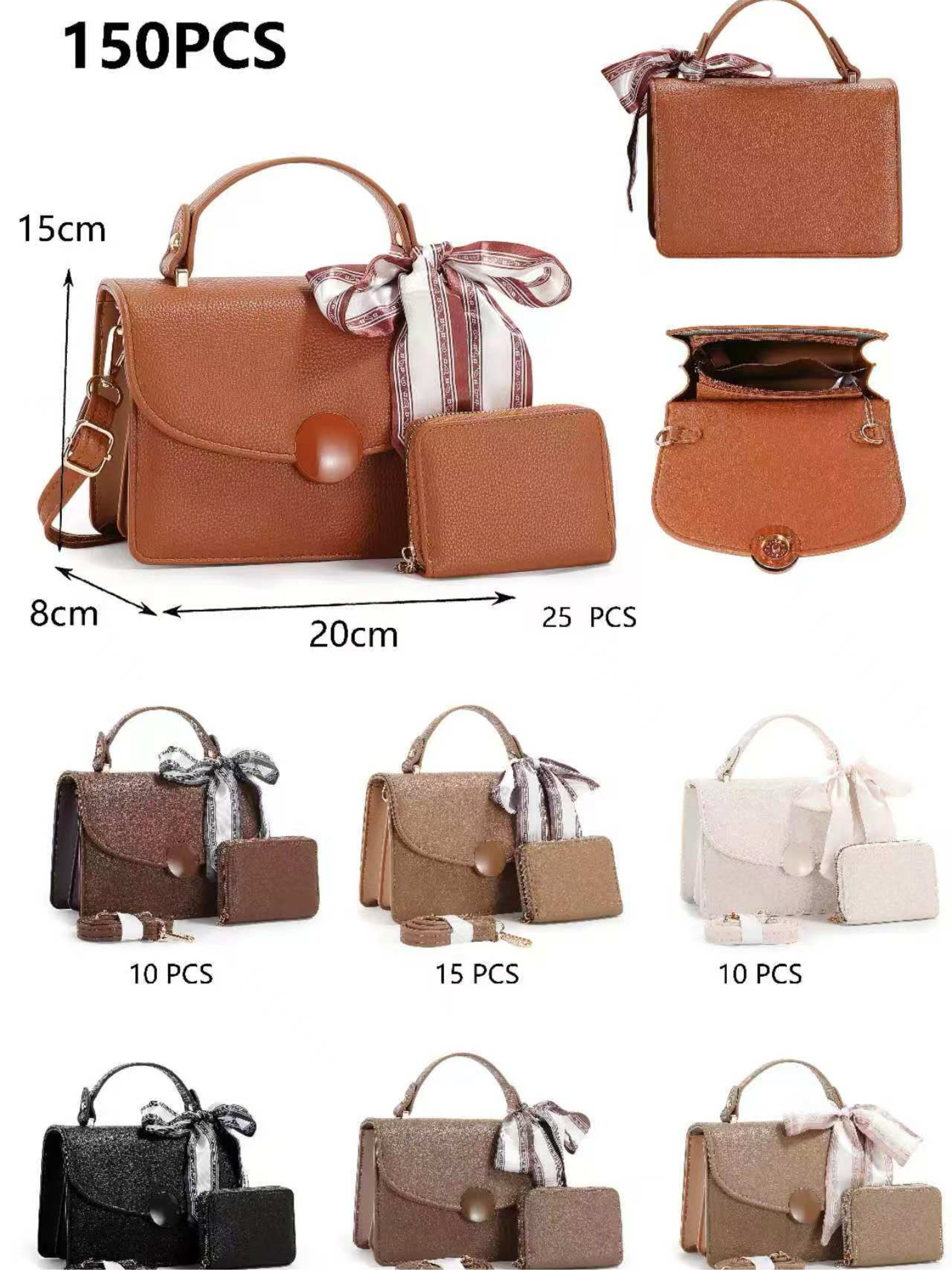 Bolsa feminina  com carteira 82