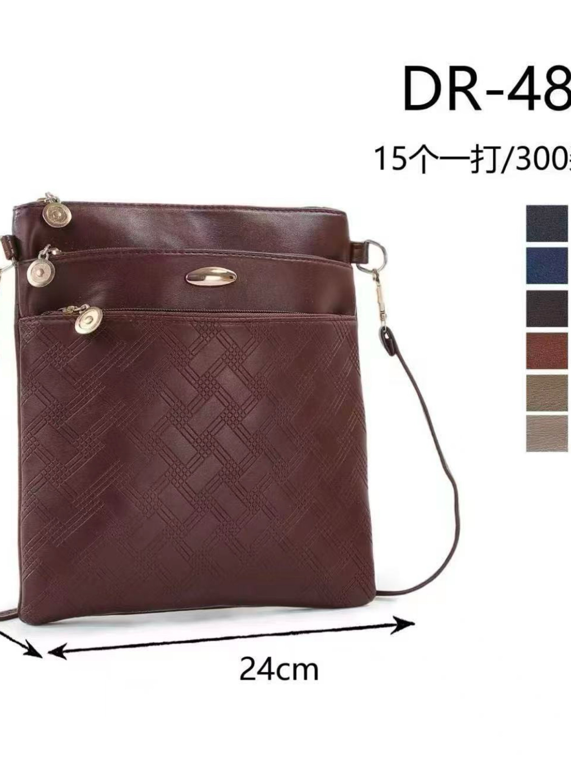 Bolsa feminina kit com 15 pc 48