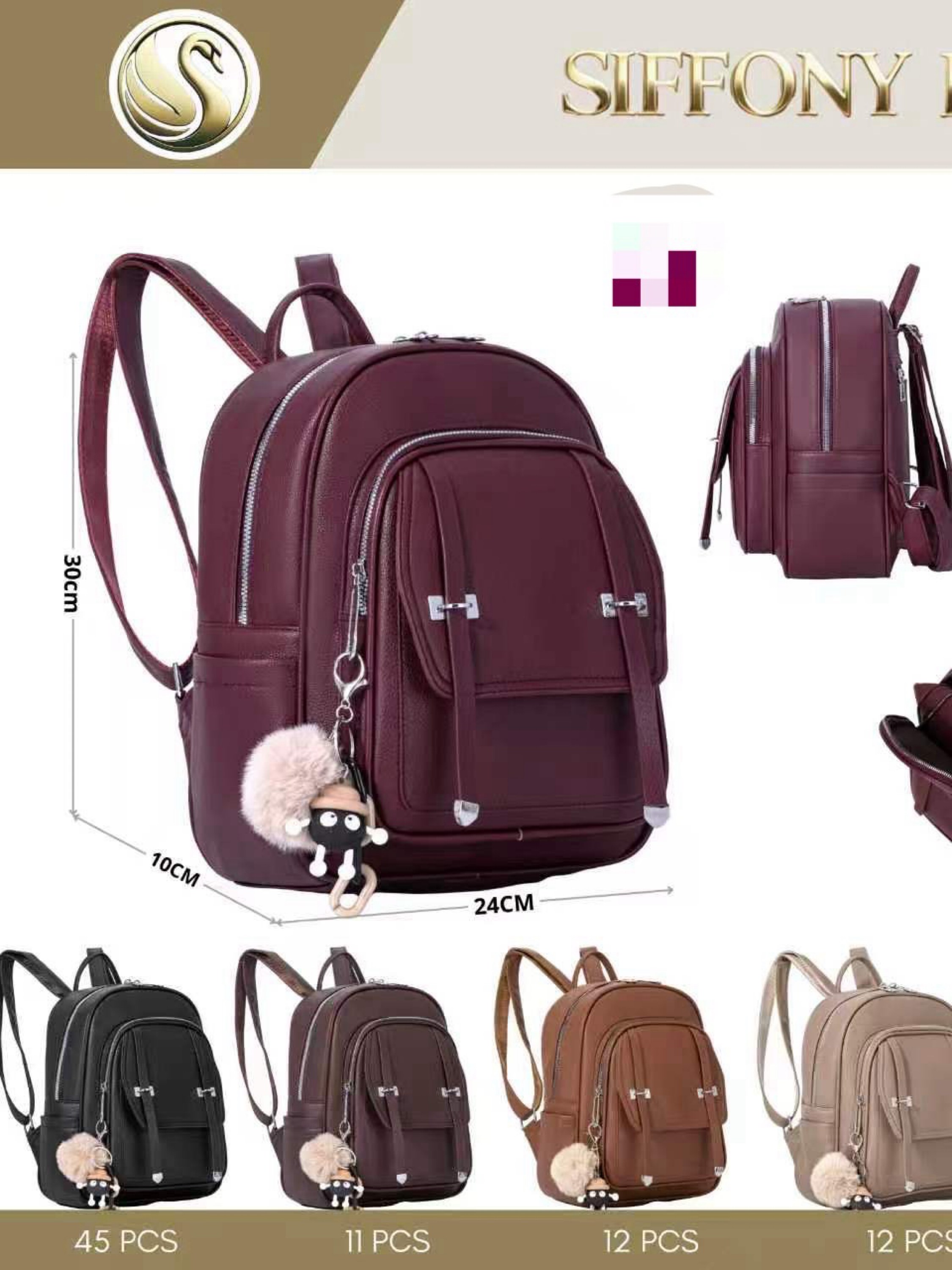 mochila feminina 9849