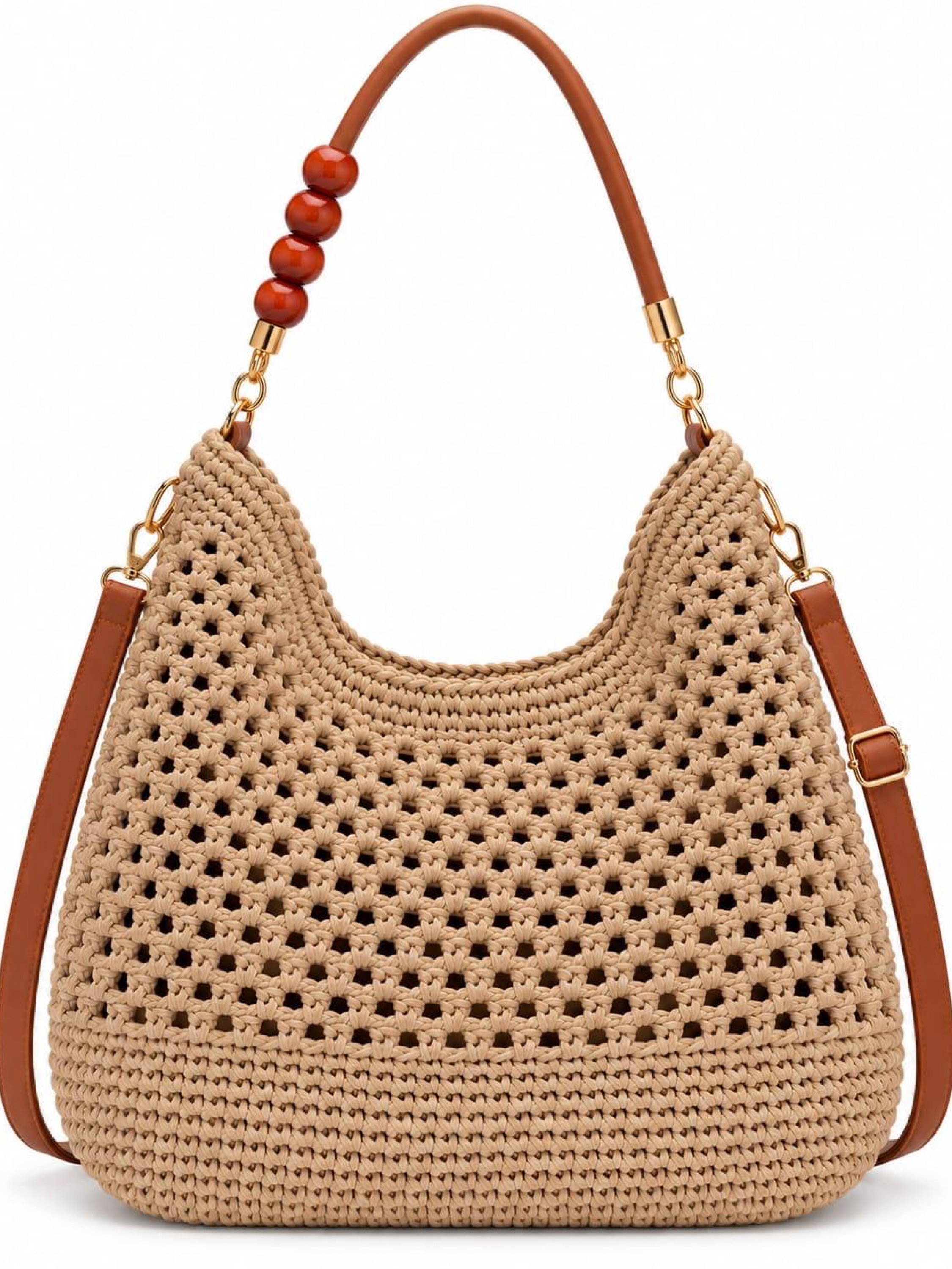 Bolsa palha praia feminina 26-38