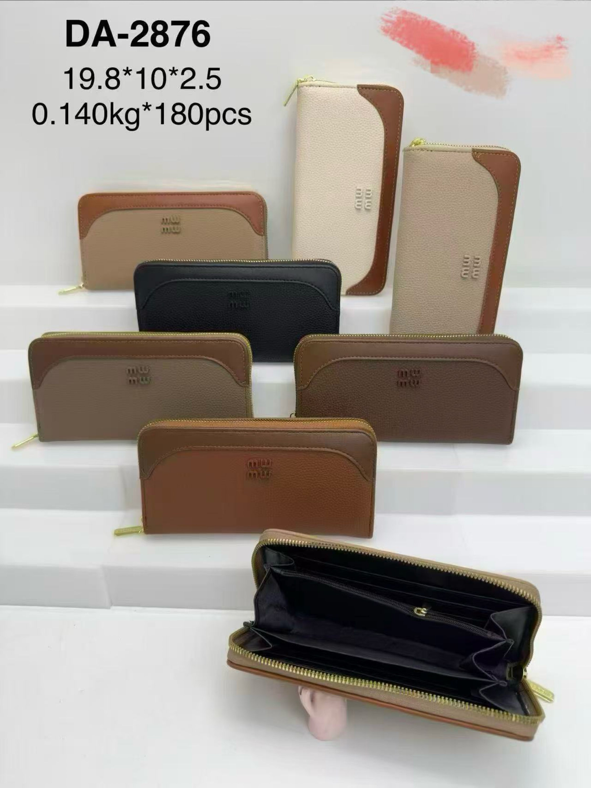 Carteira feminina kit com 15 pc 2876