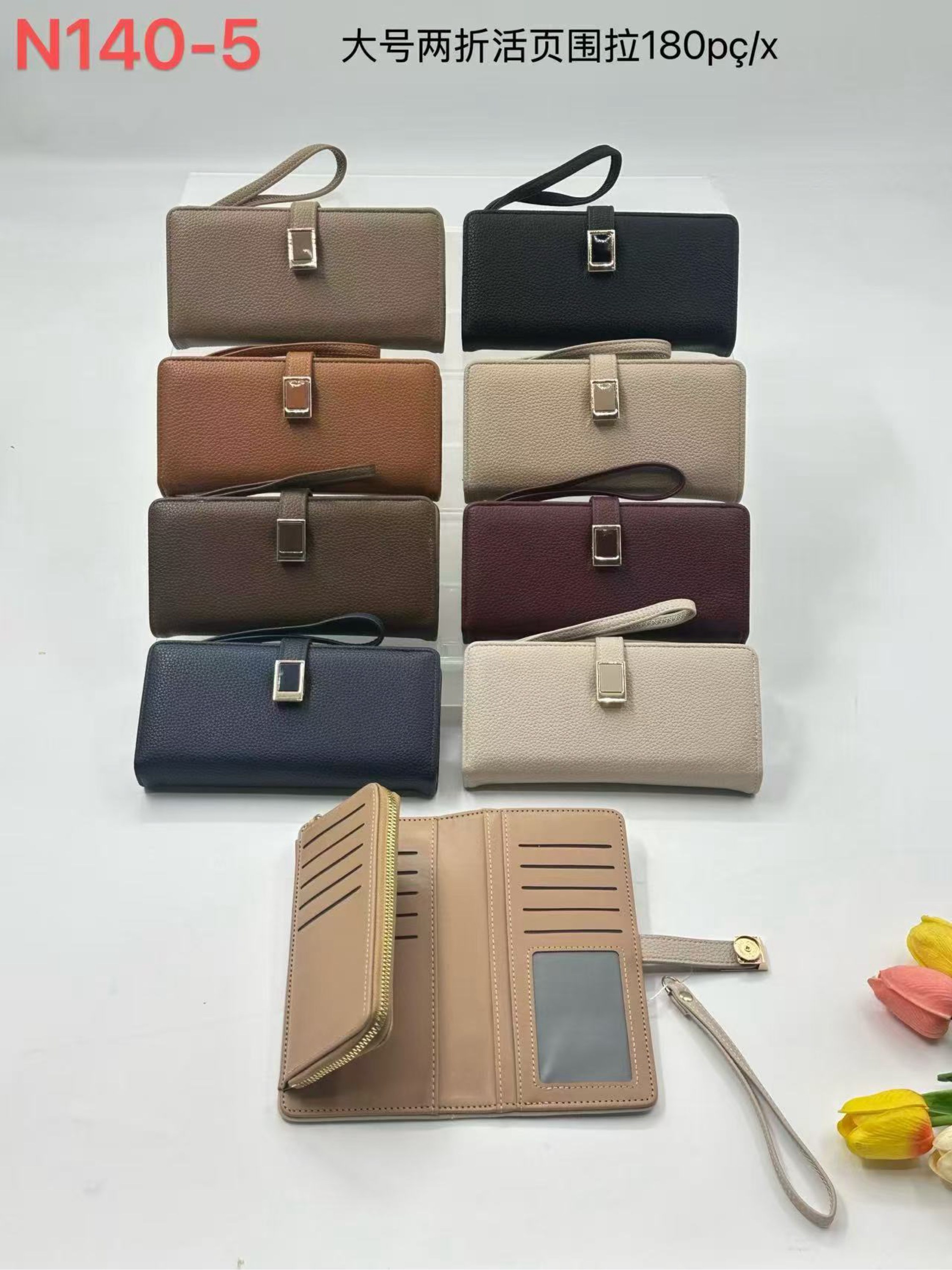 Carteira feminina kit com 15 pc 140-5