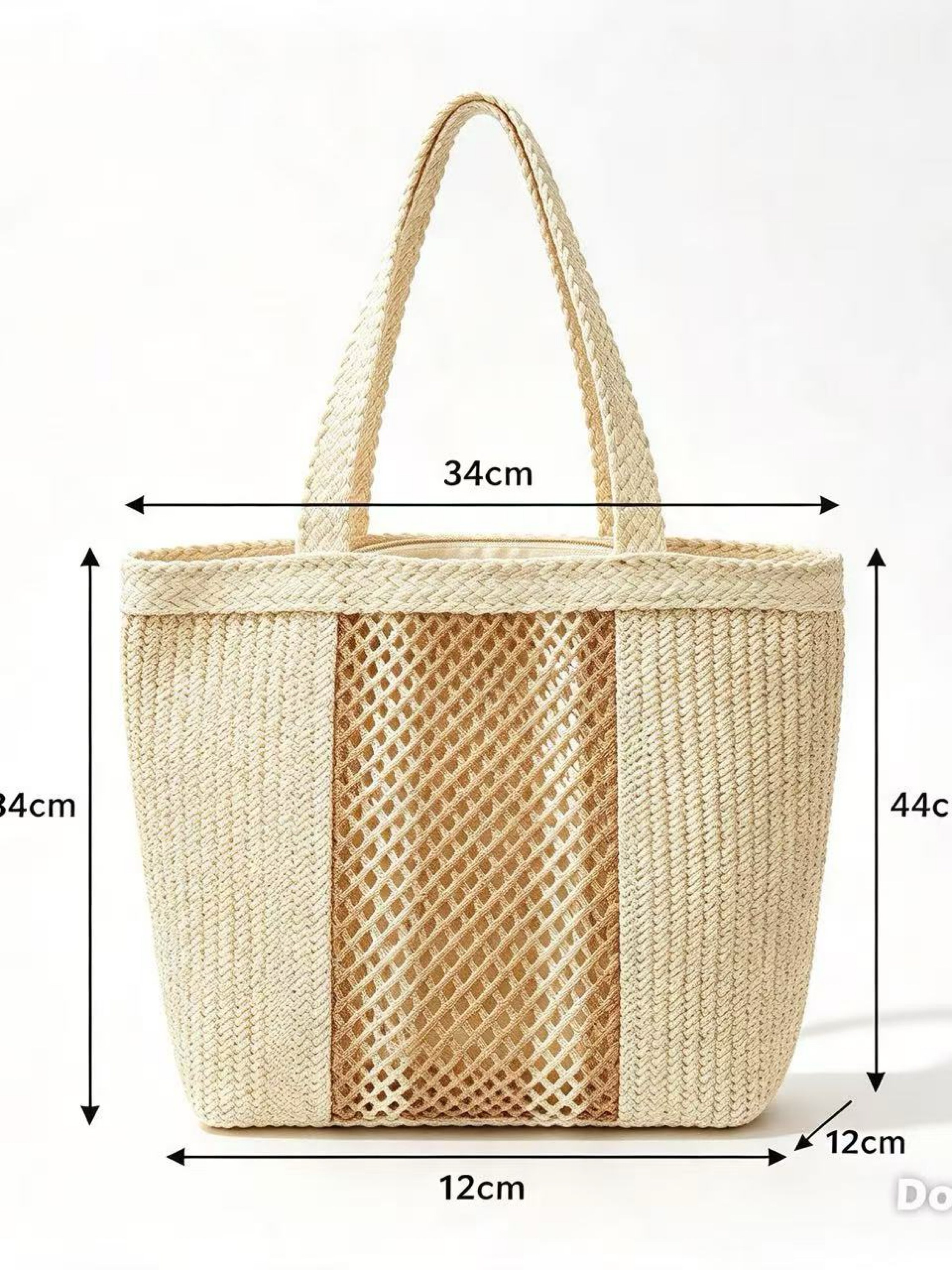 Bolsa palha praia feminina 41