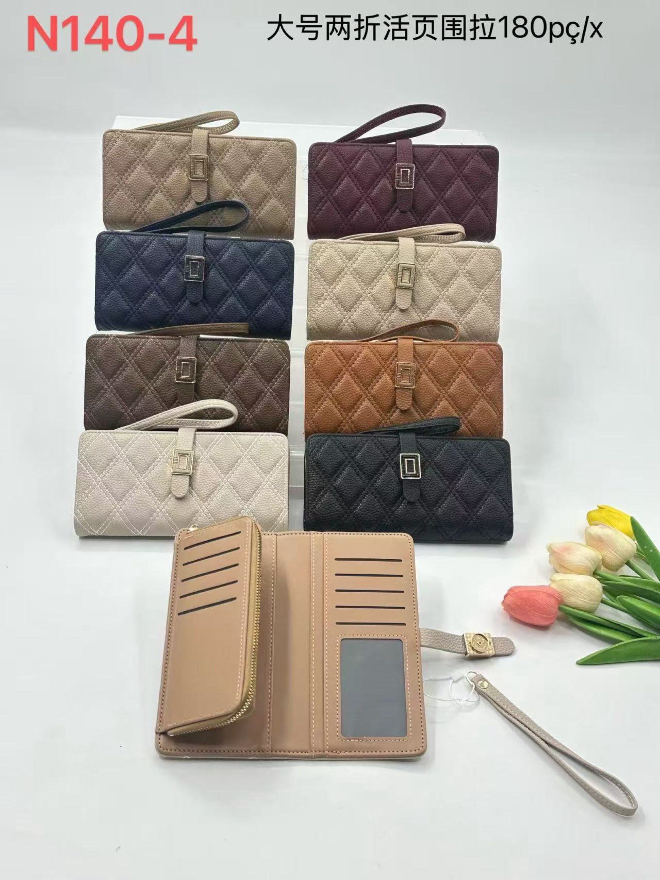 Carteira feminina kit com 15 pc 140-4