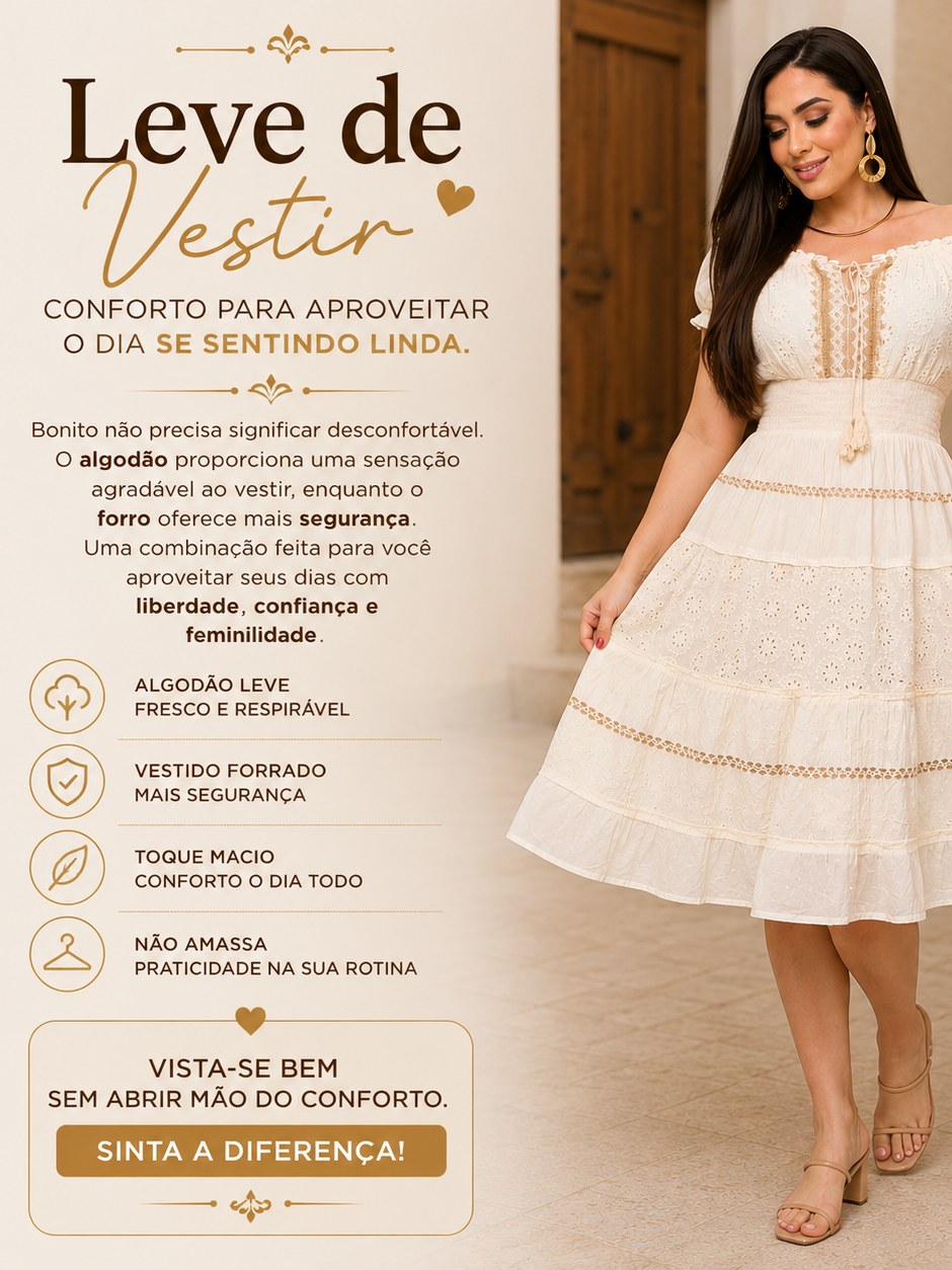 Vestido ciganinha