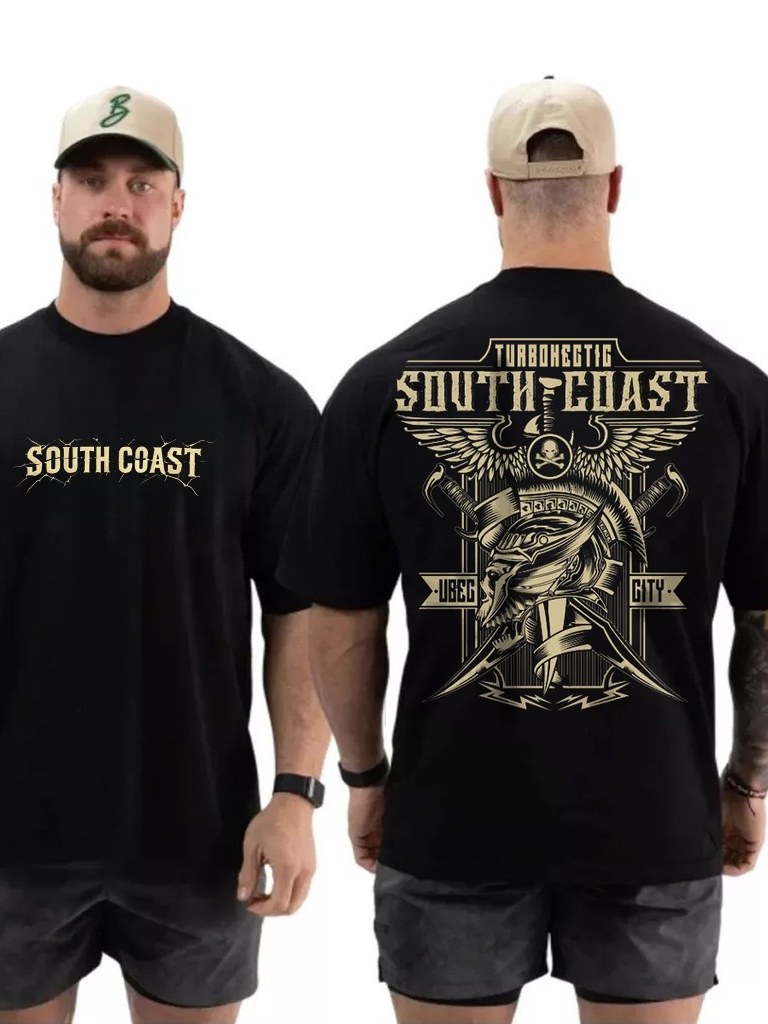 Camiseta Oversized estamap South Coast YC7945