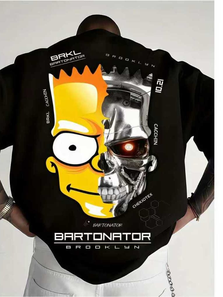 Camiseta 100% Algodão Bart SimpsonYC8483