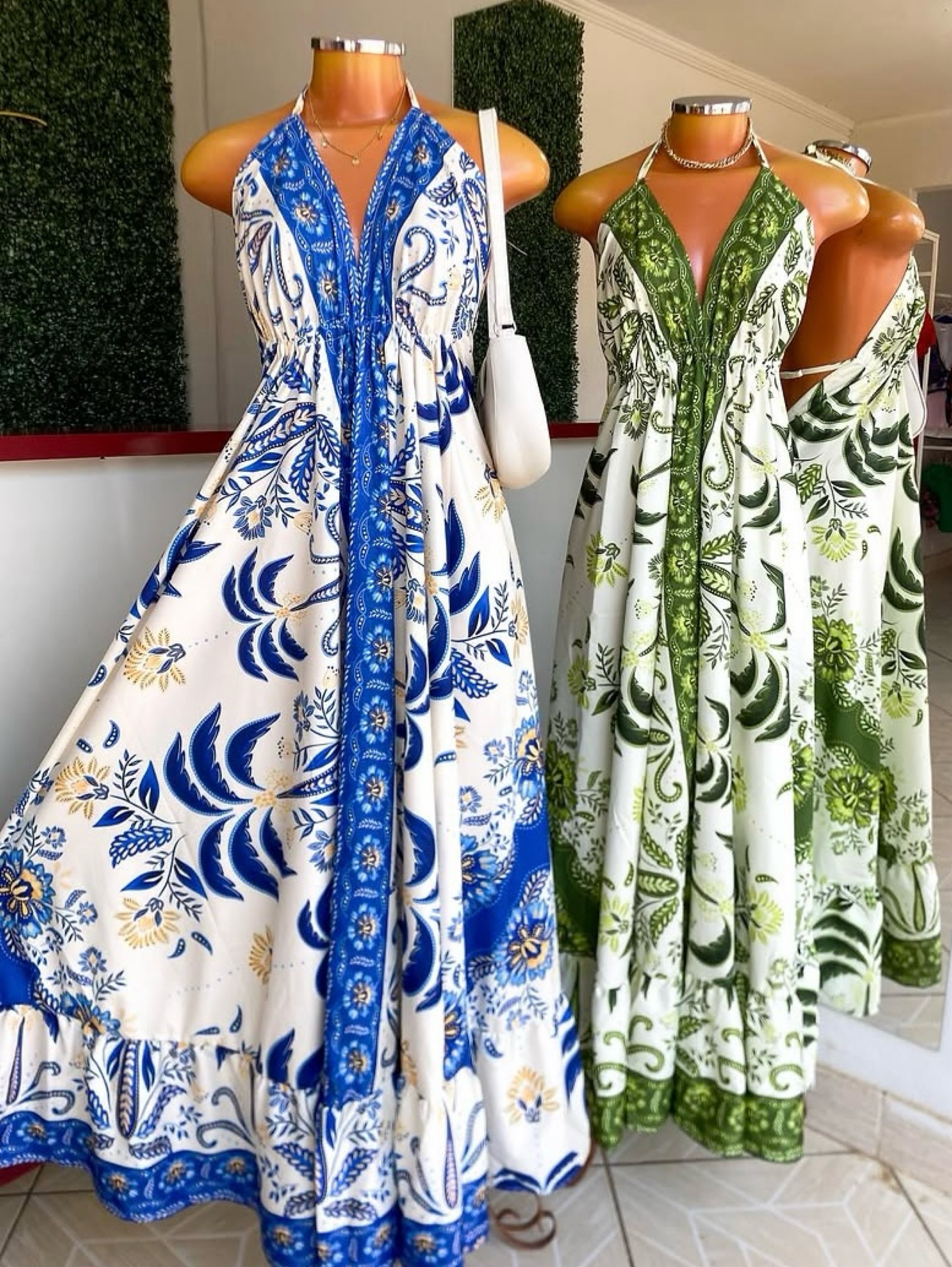 Vestido indiano longo