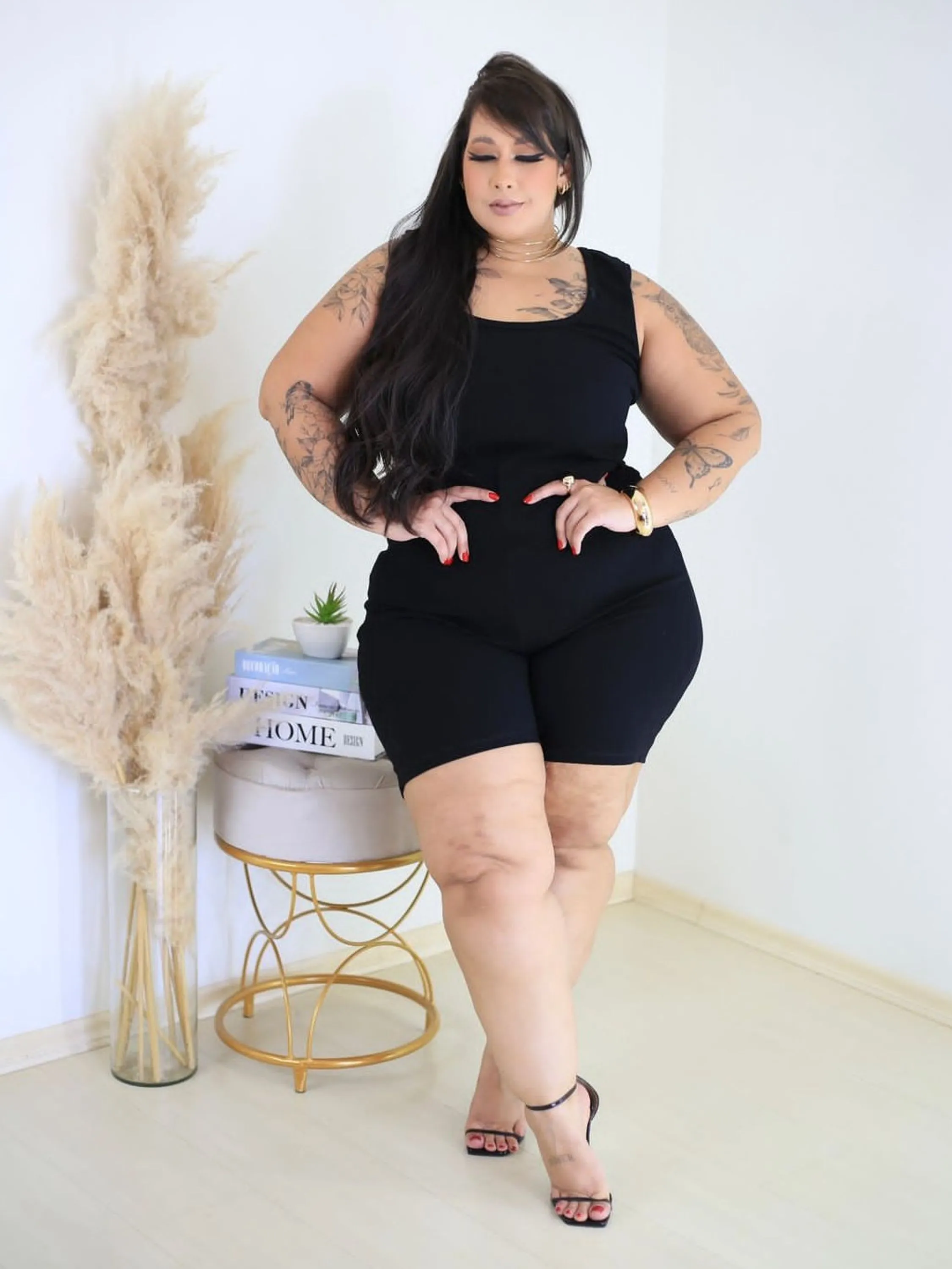 MACAQUINHO CANELADO PREMIUM SAFIRA PLUS SIZE