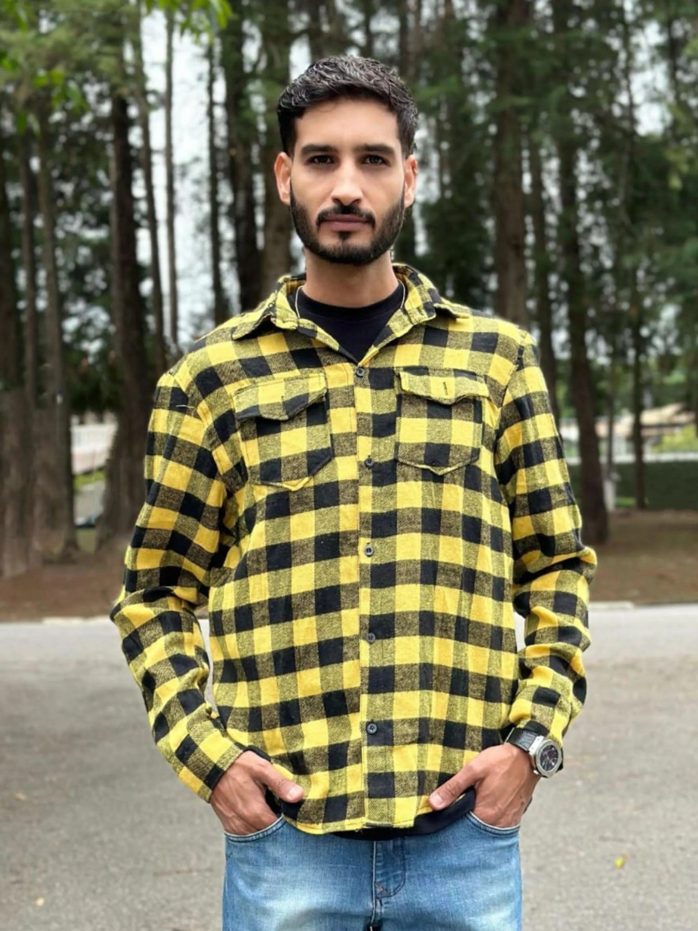 Camisa Xadrez Masculina