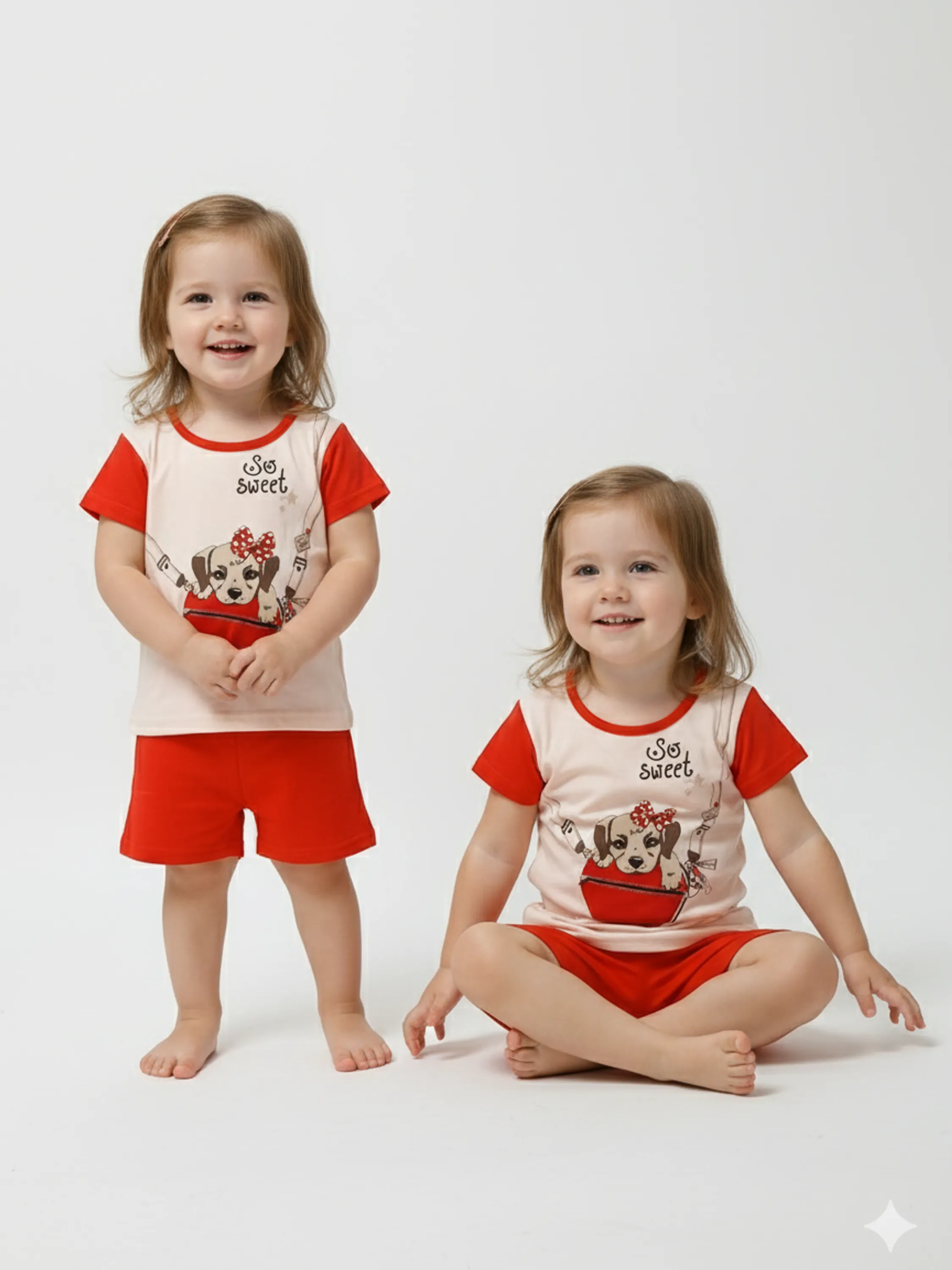 Conjunto Infantil Verão Menina