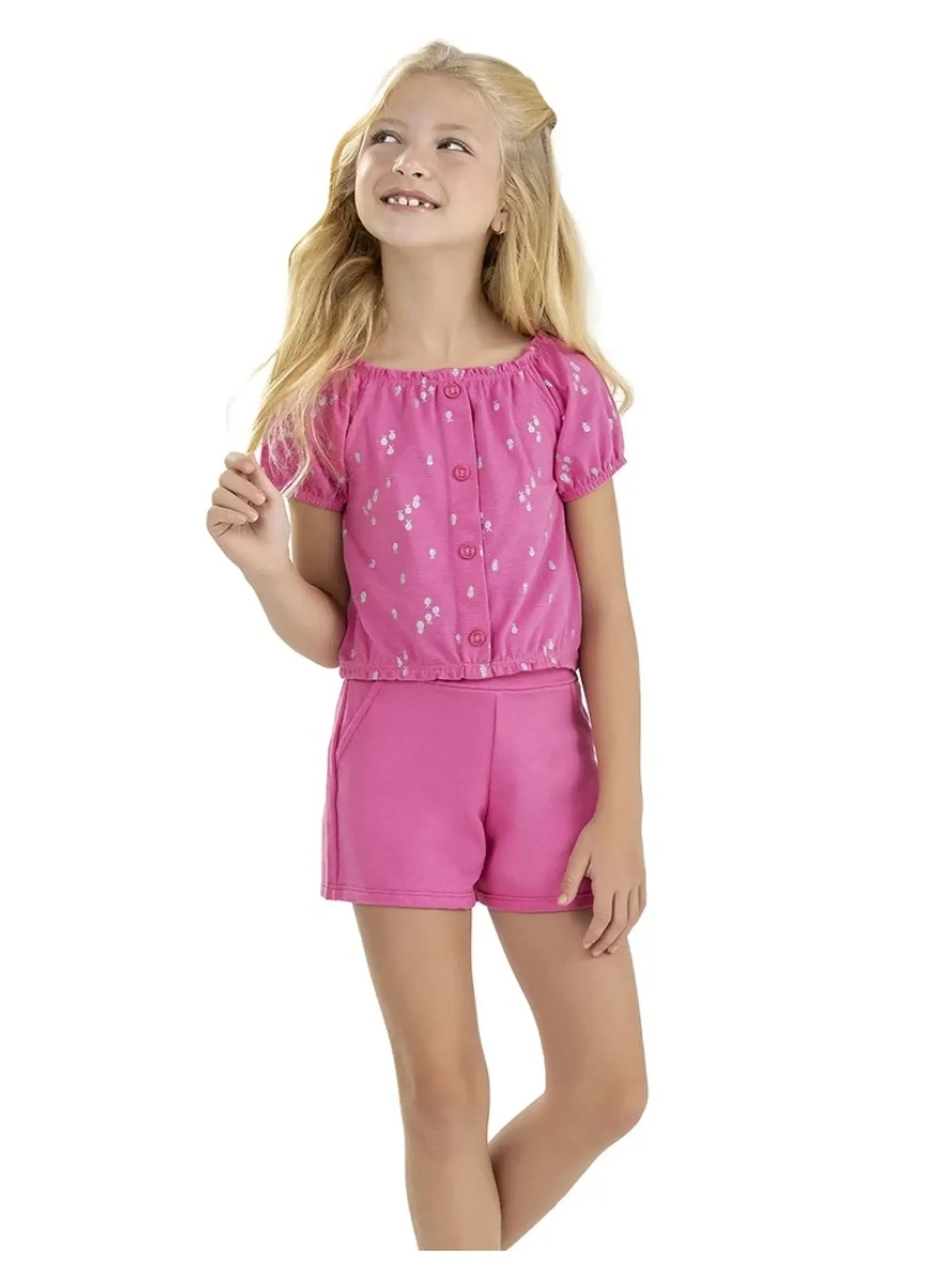 Conjunto Infantil Verão Menina Elian