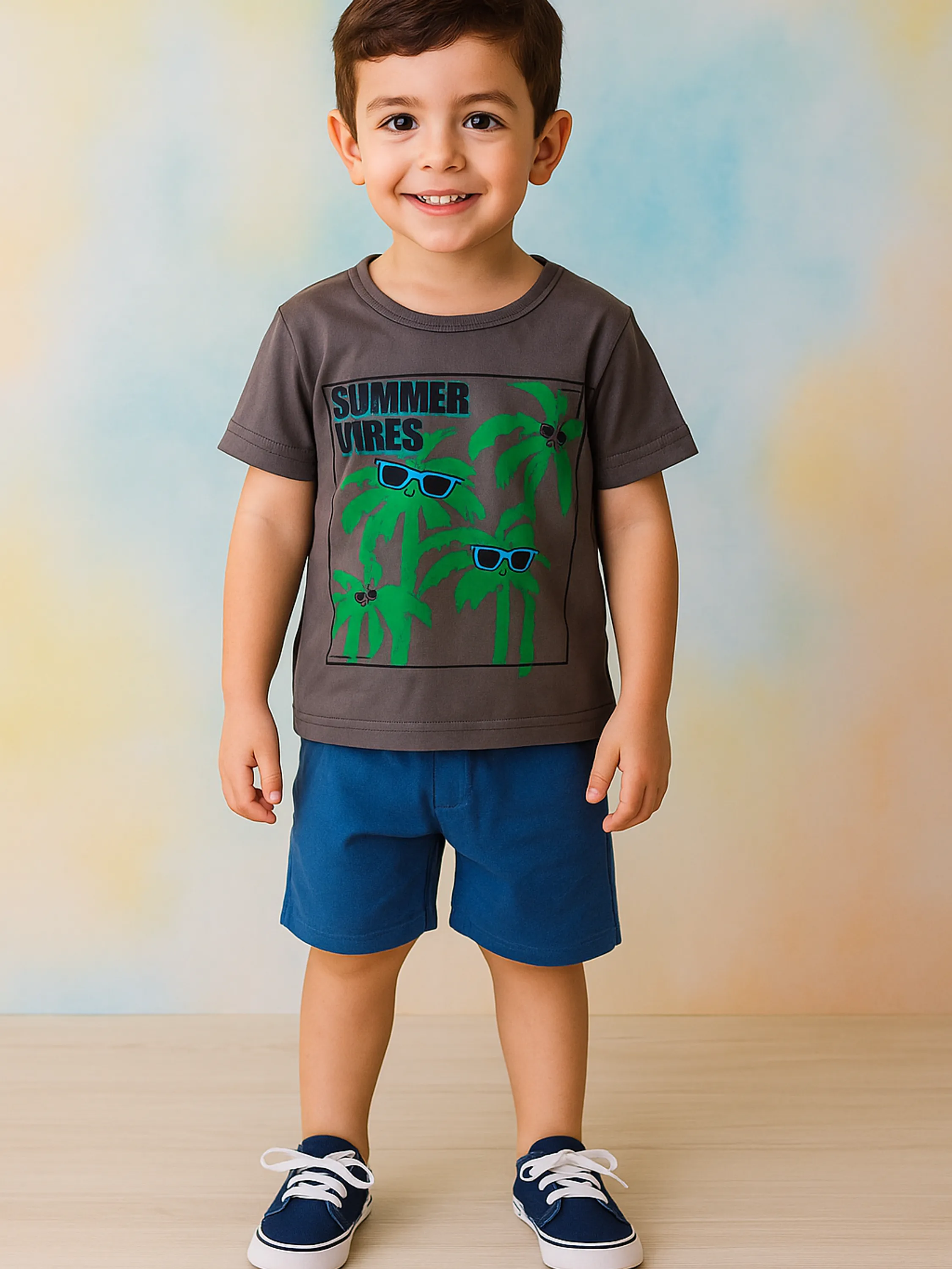 Conjunto Infantil Verão Menino Summer