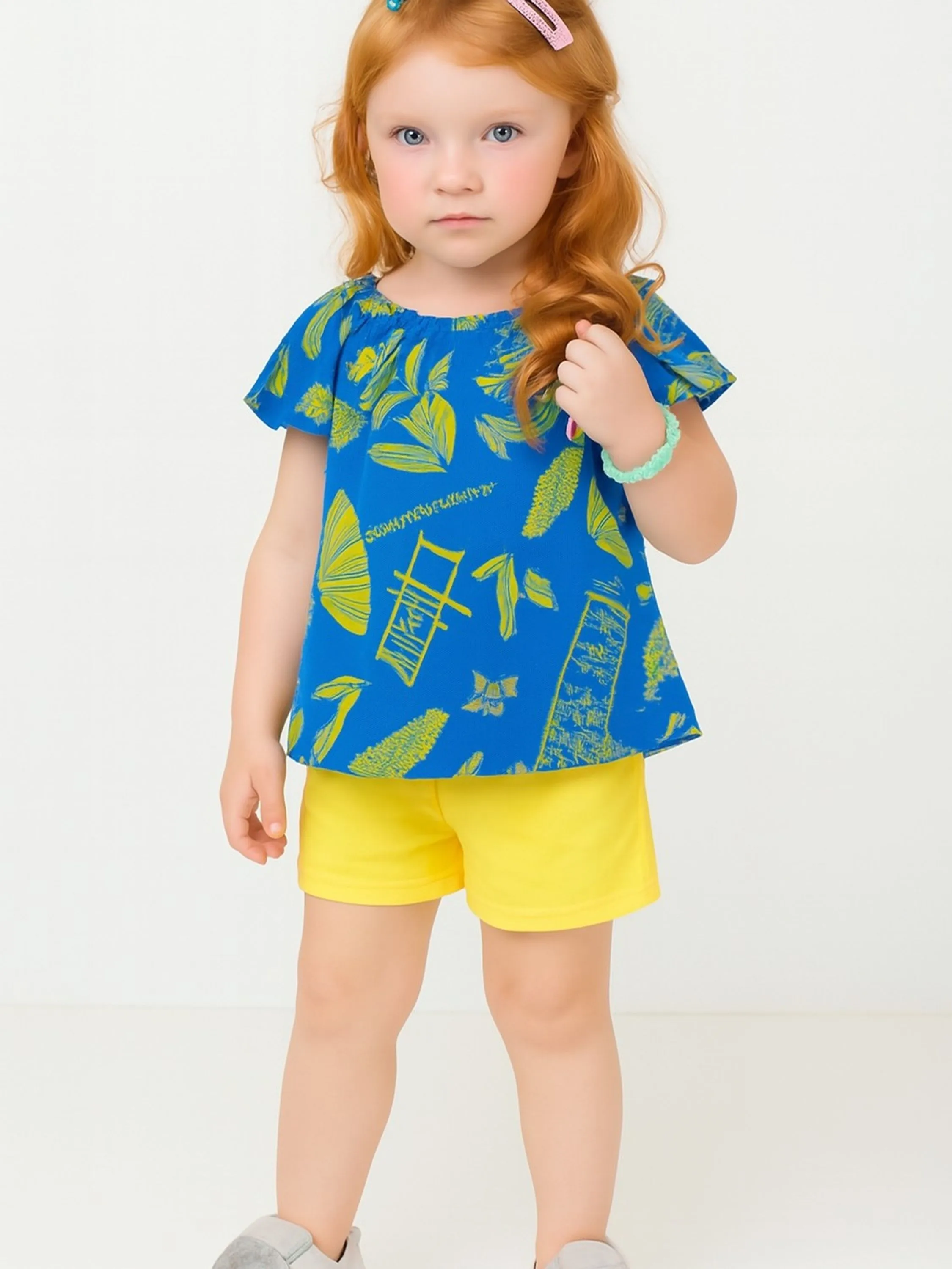 Conjunto feminino infantil kyly Verão