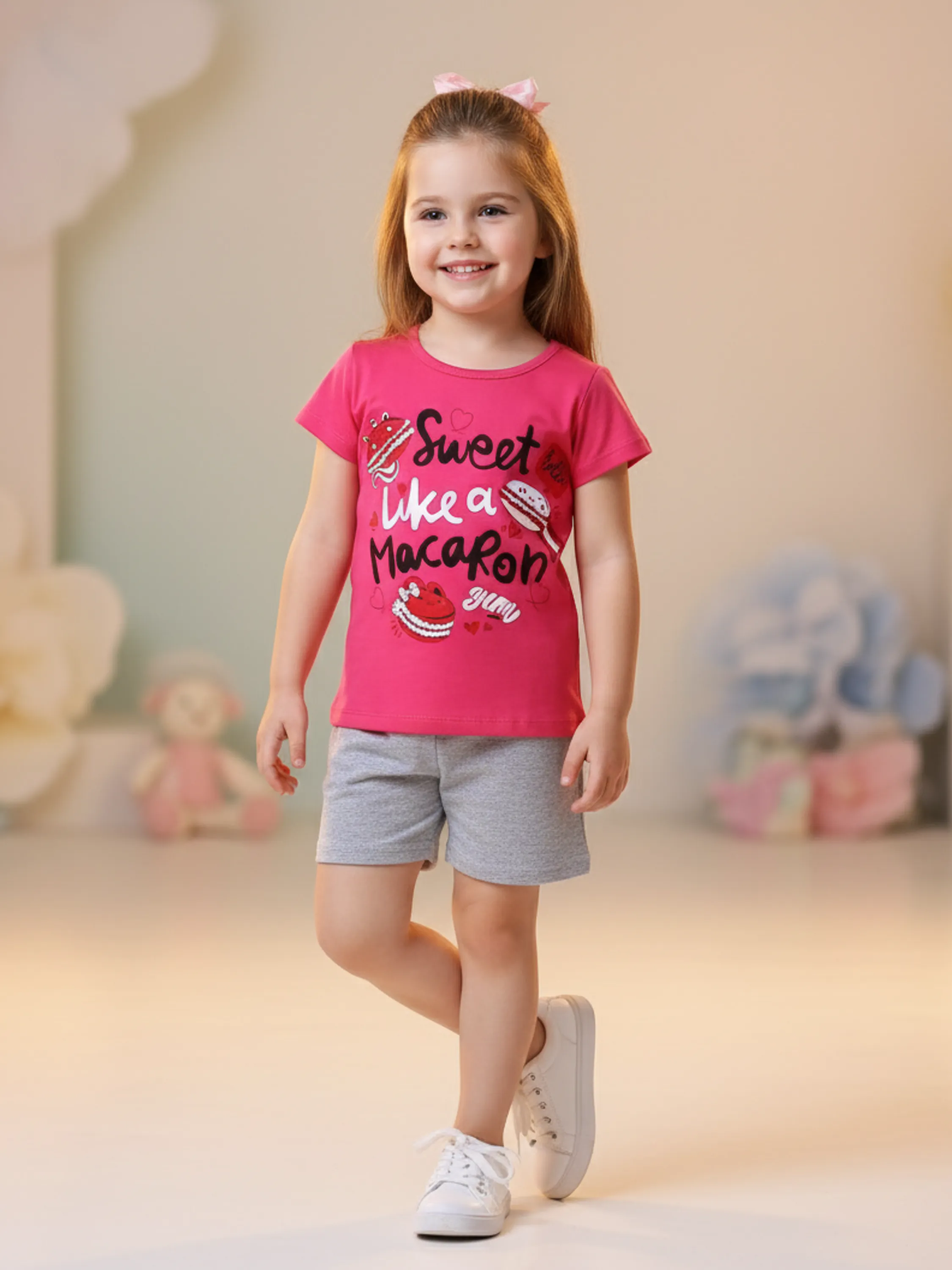 Conjunto Infantil Verão Menina Soletex