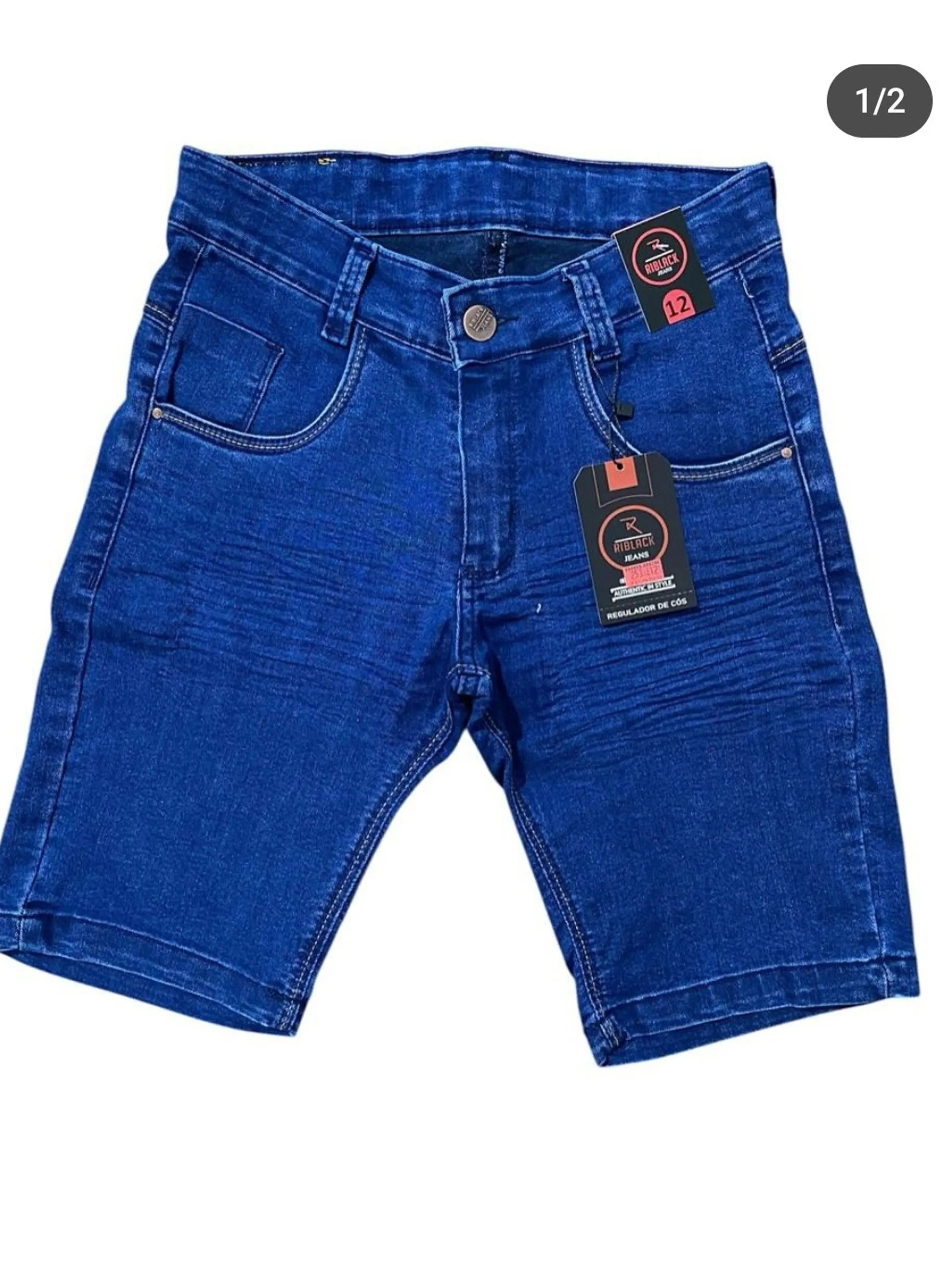 Bermuda Jeans Infantil Menino