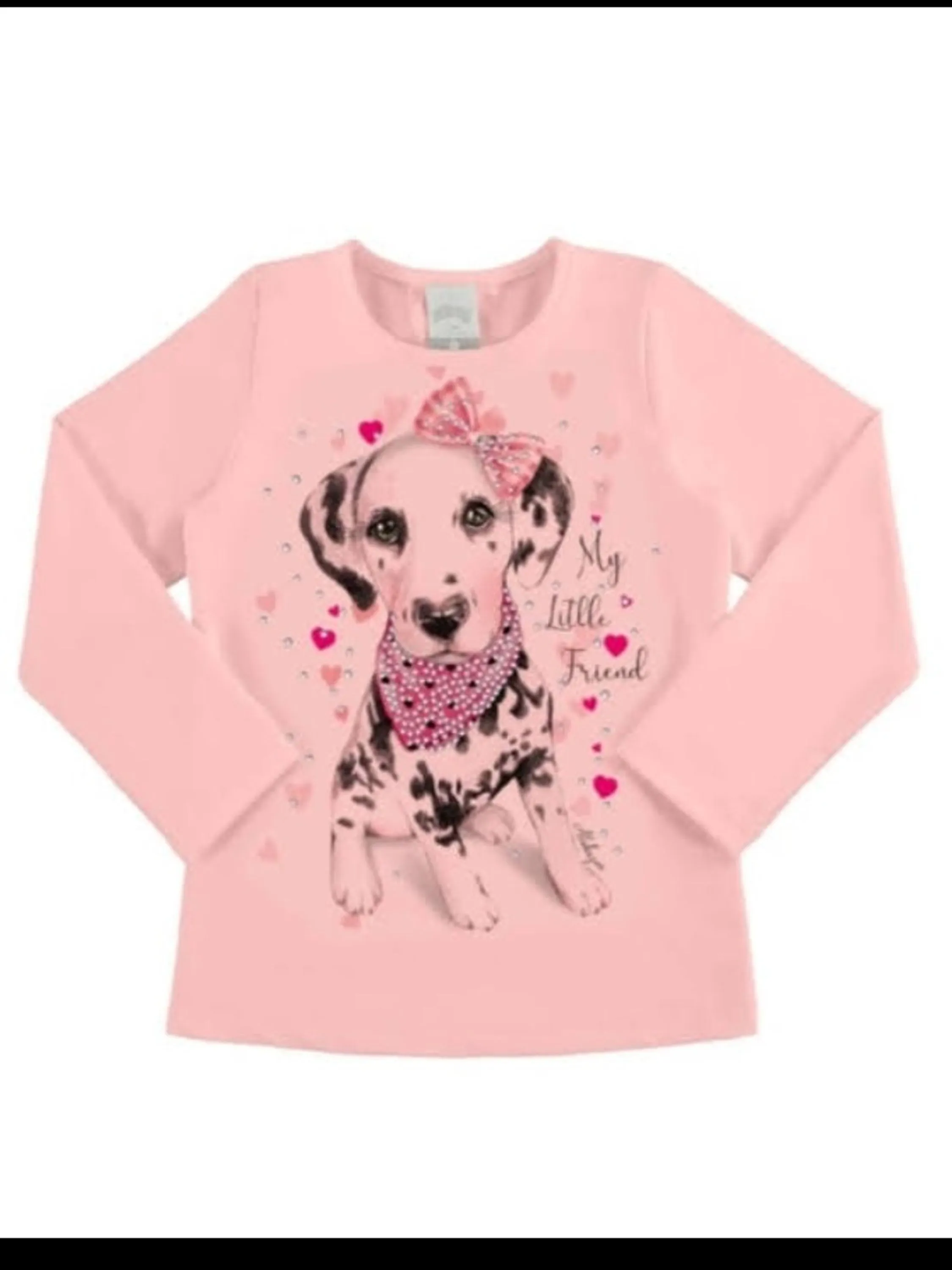 Blusa Infantil Manga Longa Alakazoo TAM 1