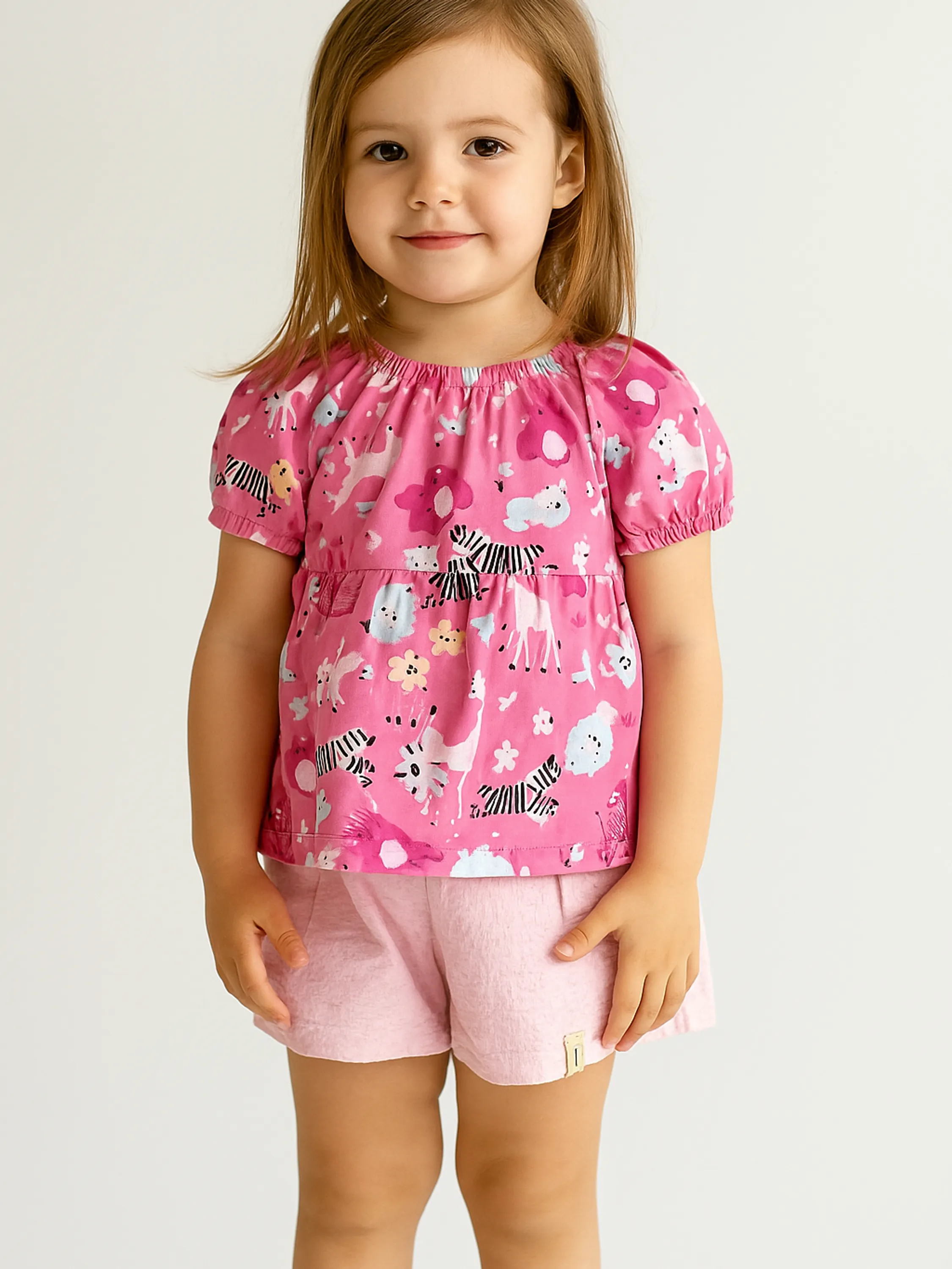 Conjunto Infantil Menina Estampada