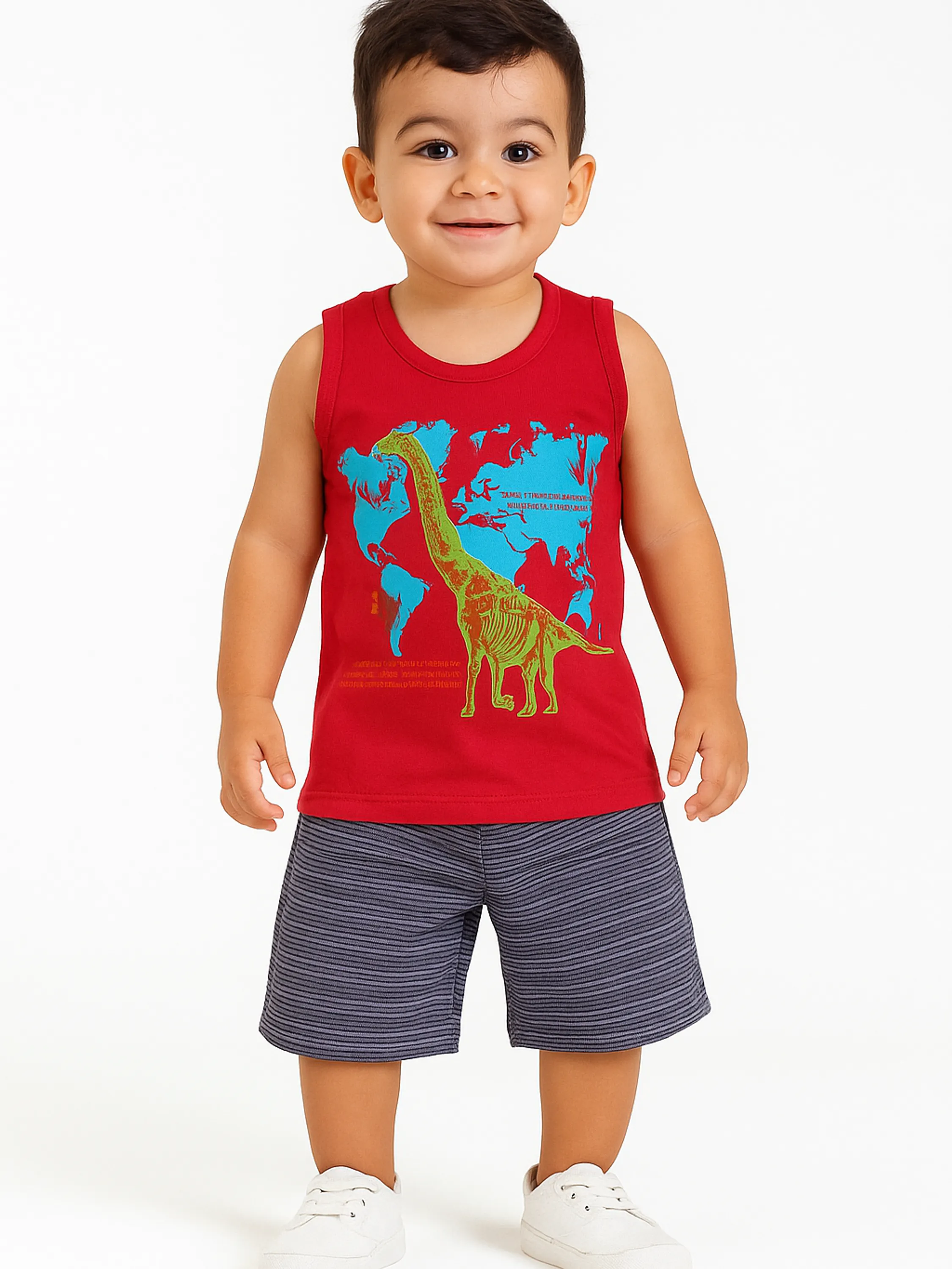 Conjunto Infantil Menino Dinossauro