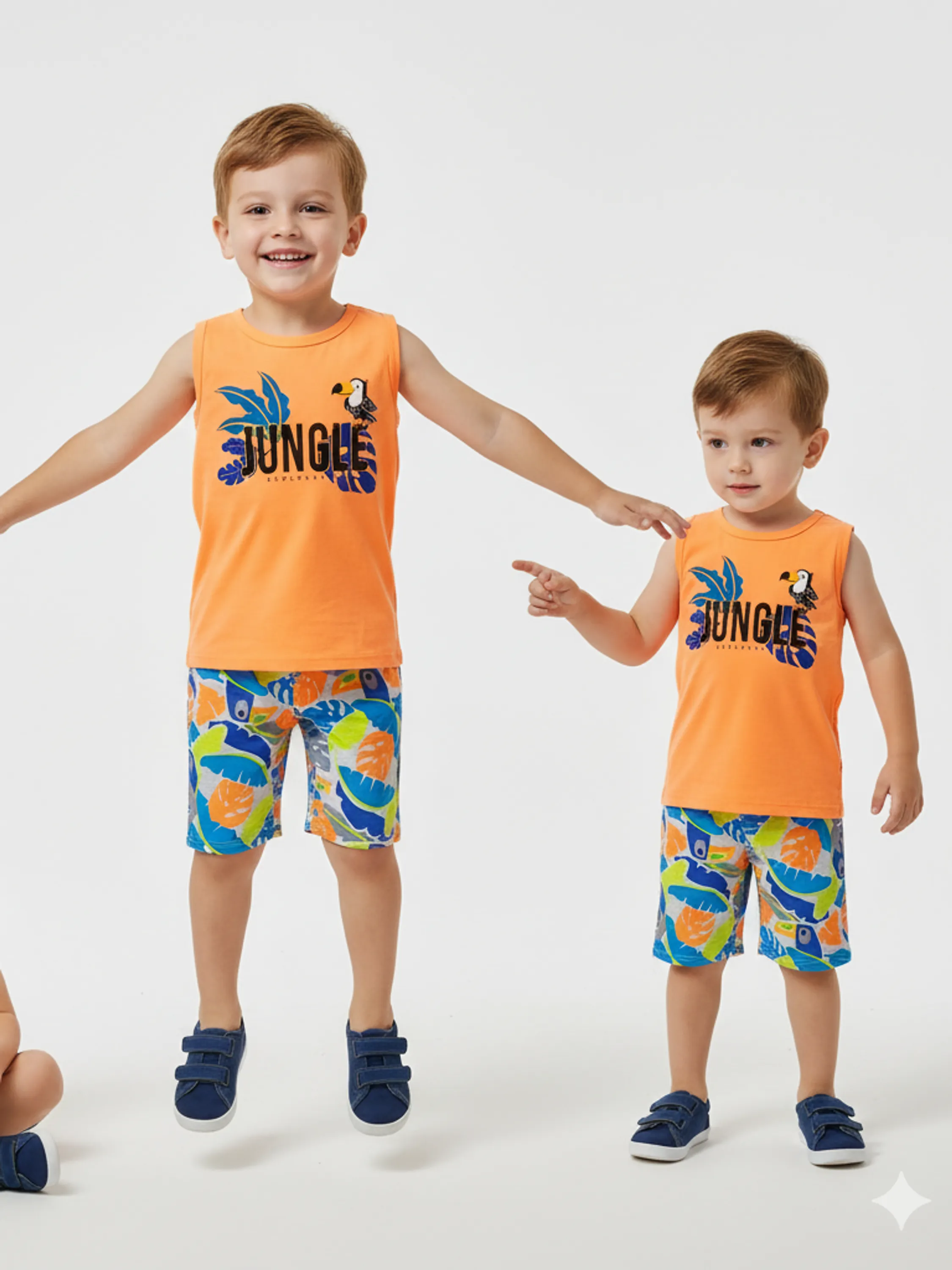Conjunto Infantil Verão Menino Pipa