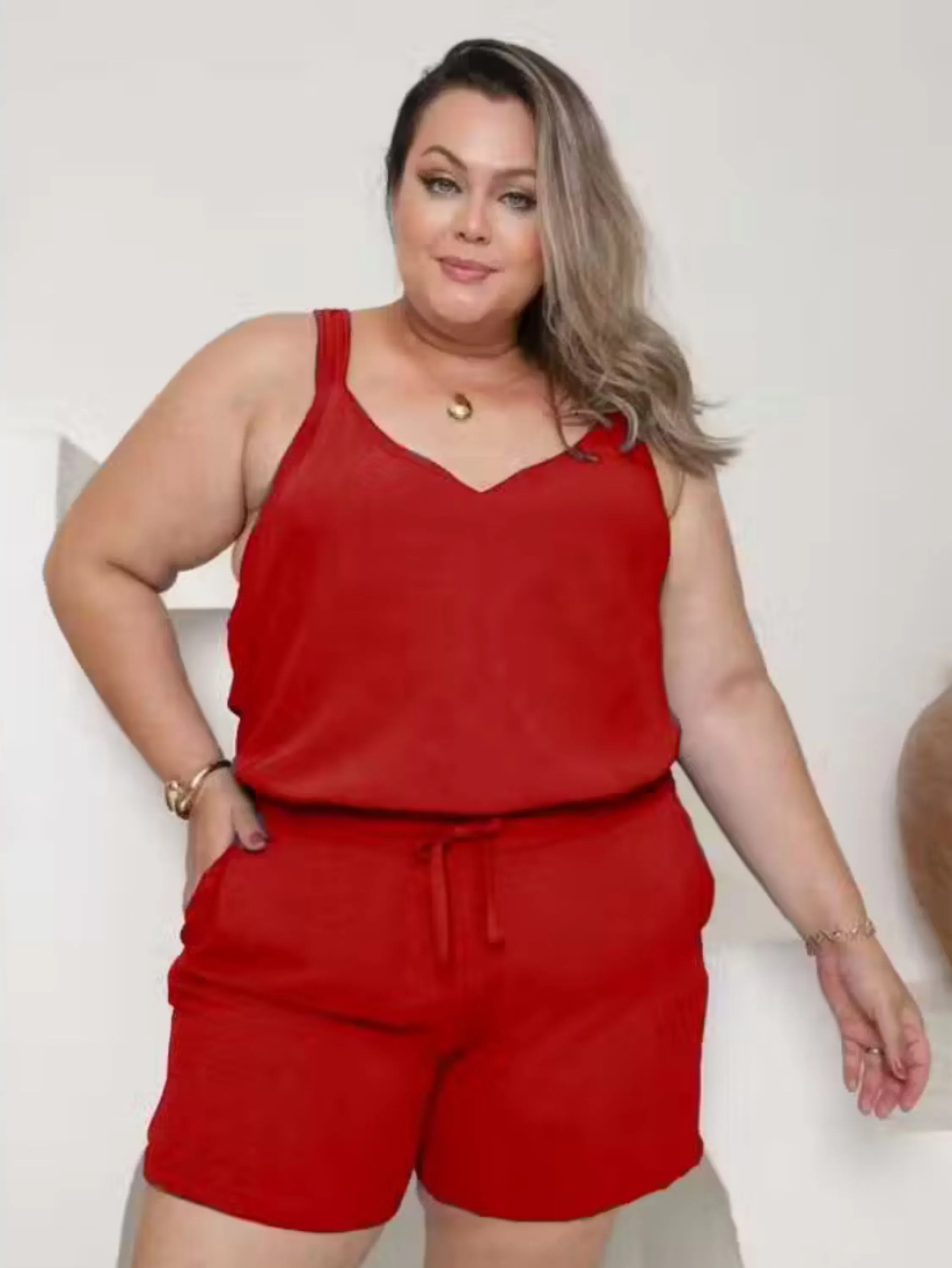 Conjunto Plus Size Duna Confortável