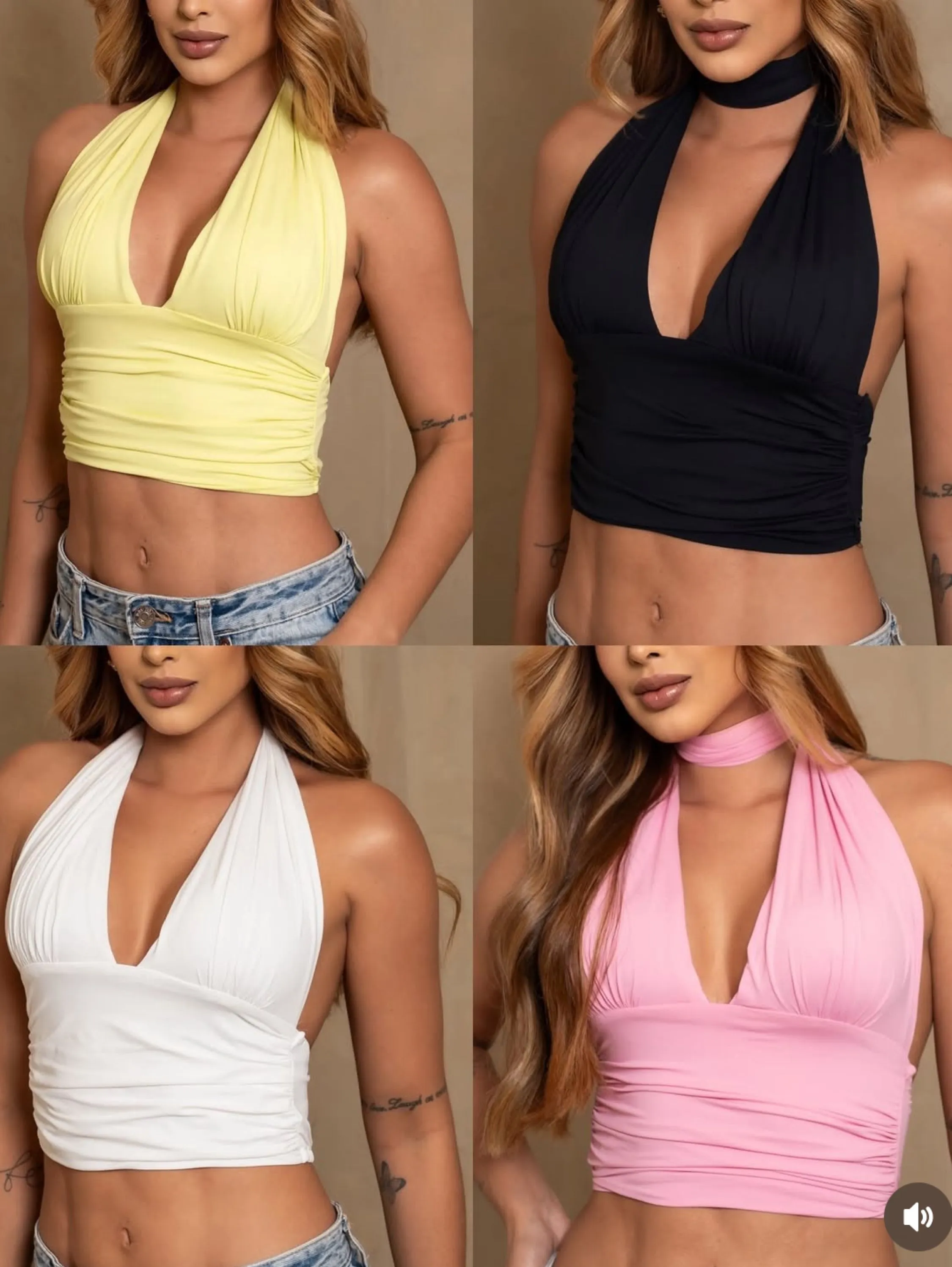 Cropped Multiformas Poliamida GL