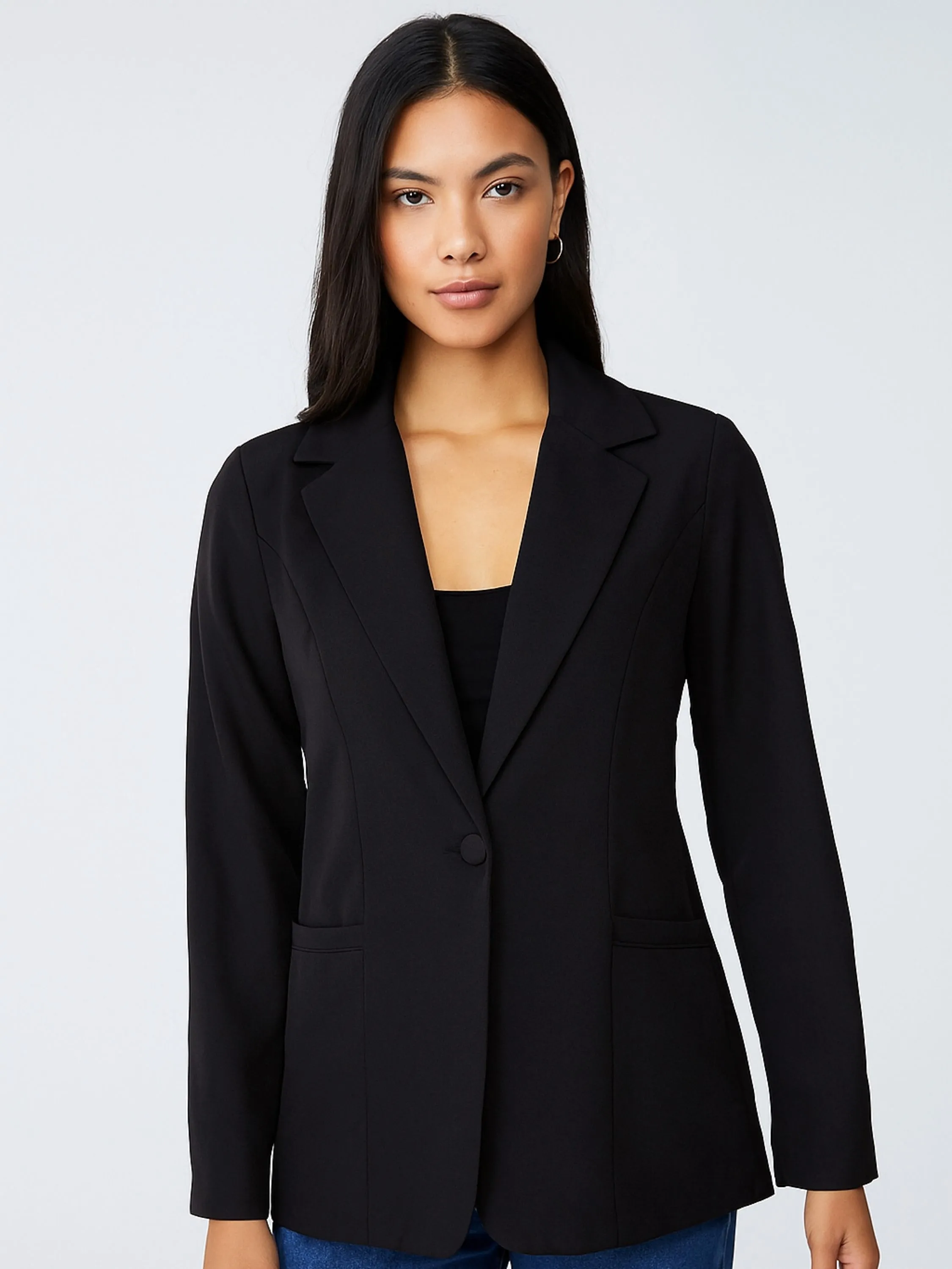 Blazer Alfaiataria forrado com Ombreira – Elegância