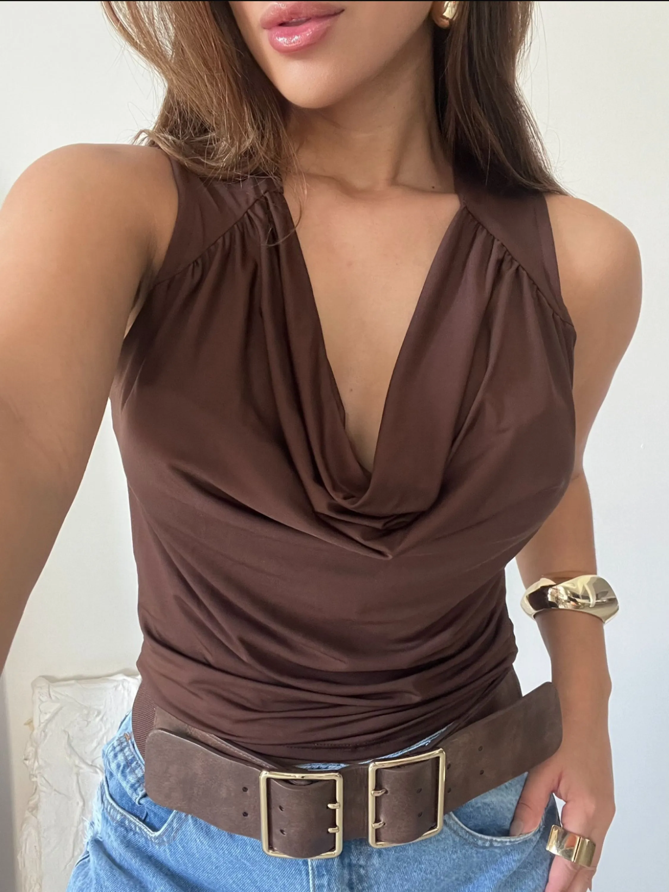 Blusa Regata Helena Romantic