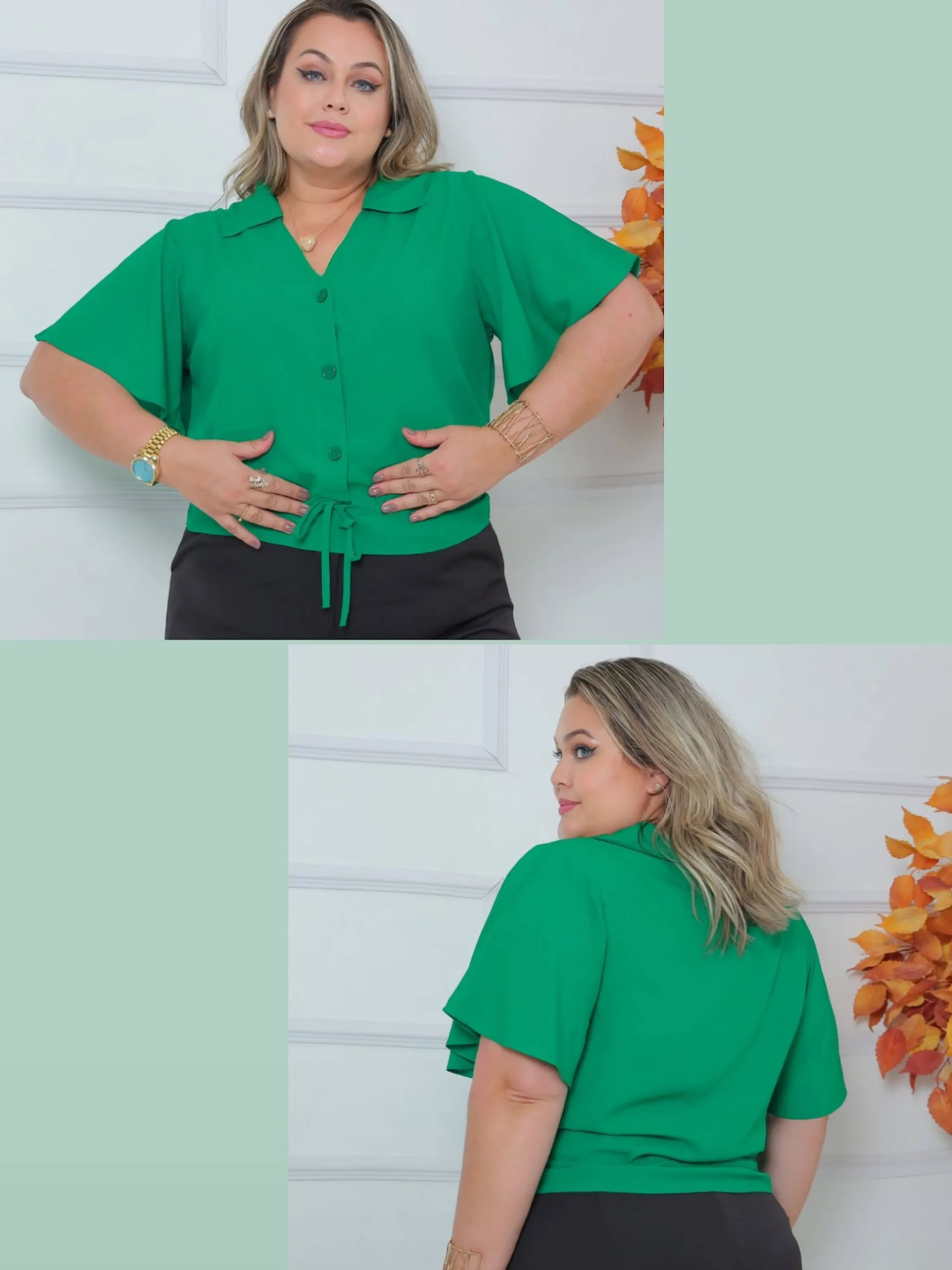 BLUSA PLUS SIZE