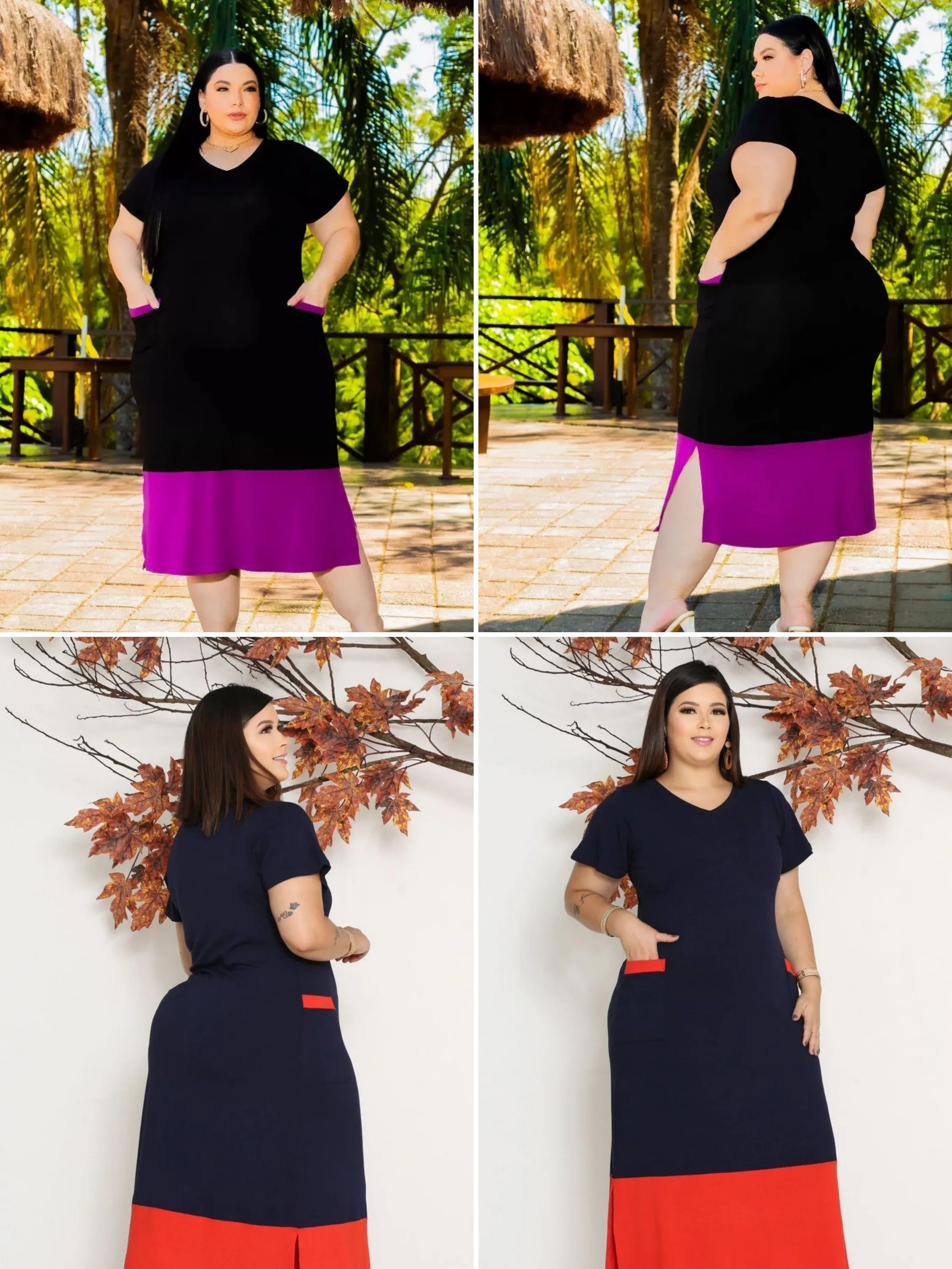 VESTIDO MALHA PLUS SIZE