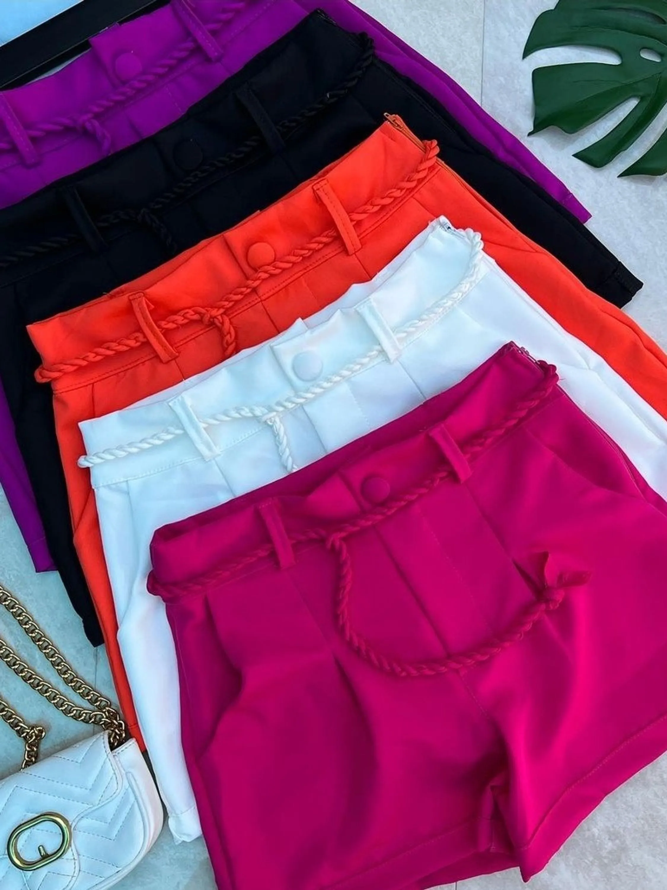 Shorts alfaitaria cordinha