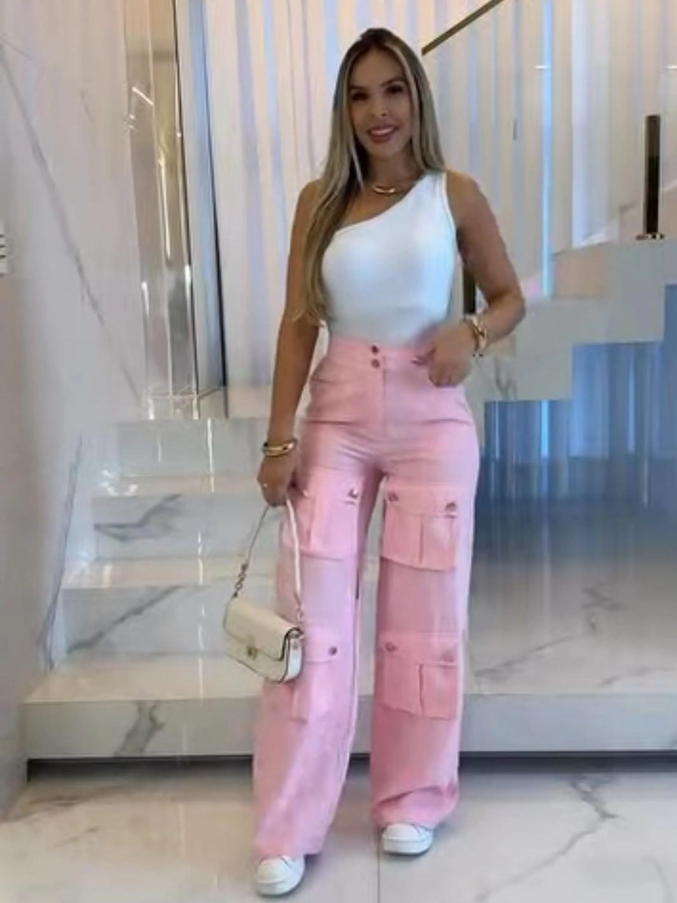 Calça cargo Novidade