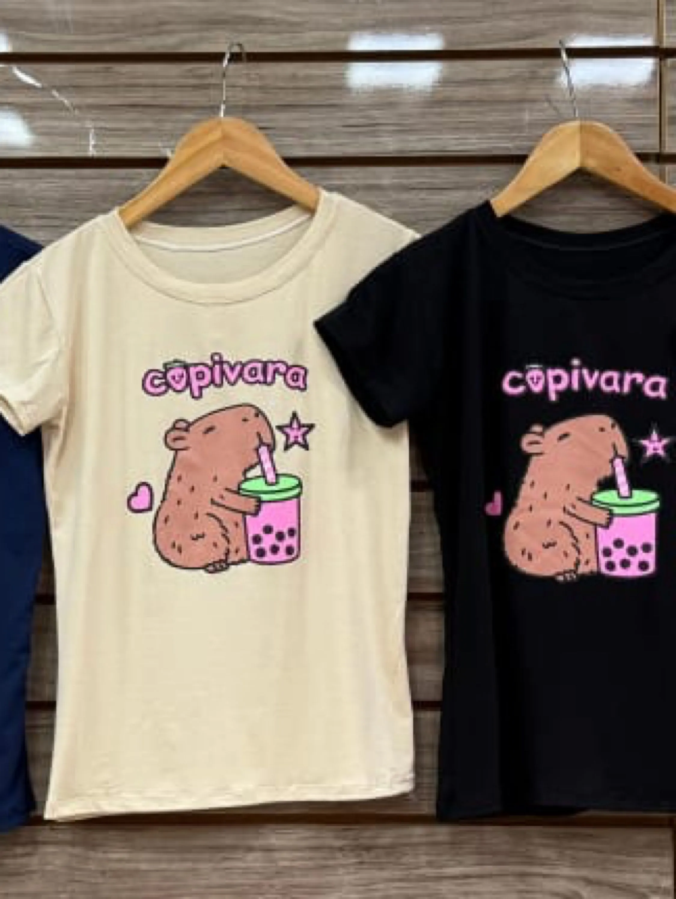 Blusa  t shirt capivara