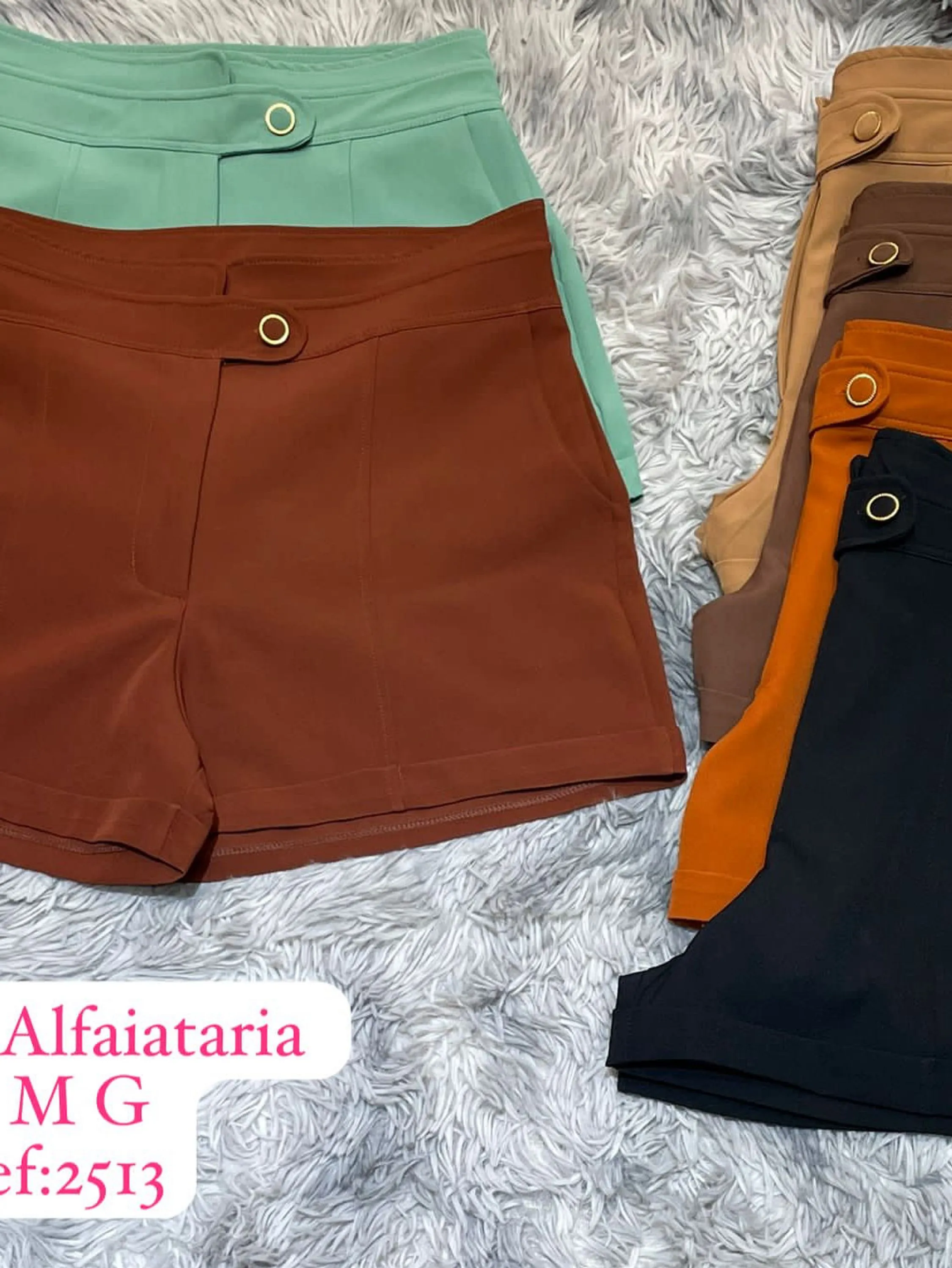 Shorts de Alfaiataria Ref:2513
