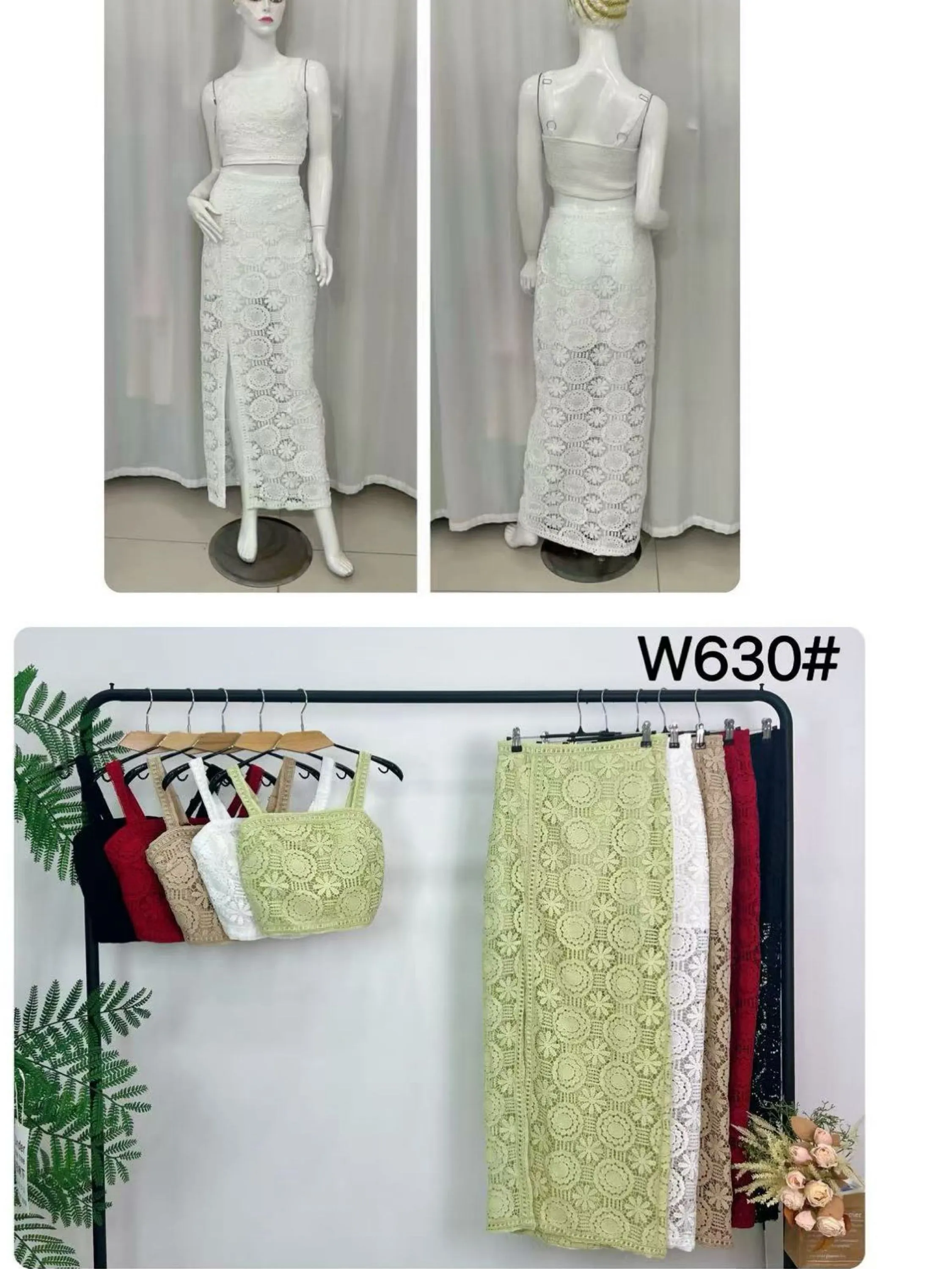 Conjunto e lesé importado Flora 630