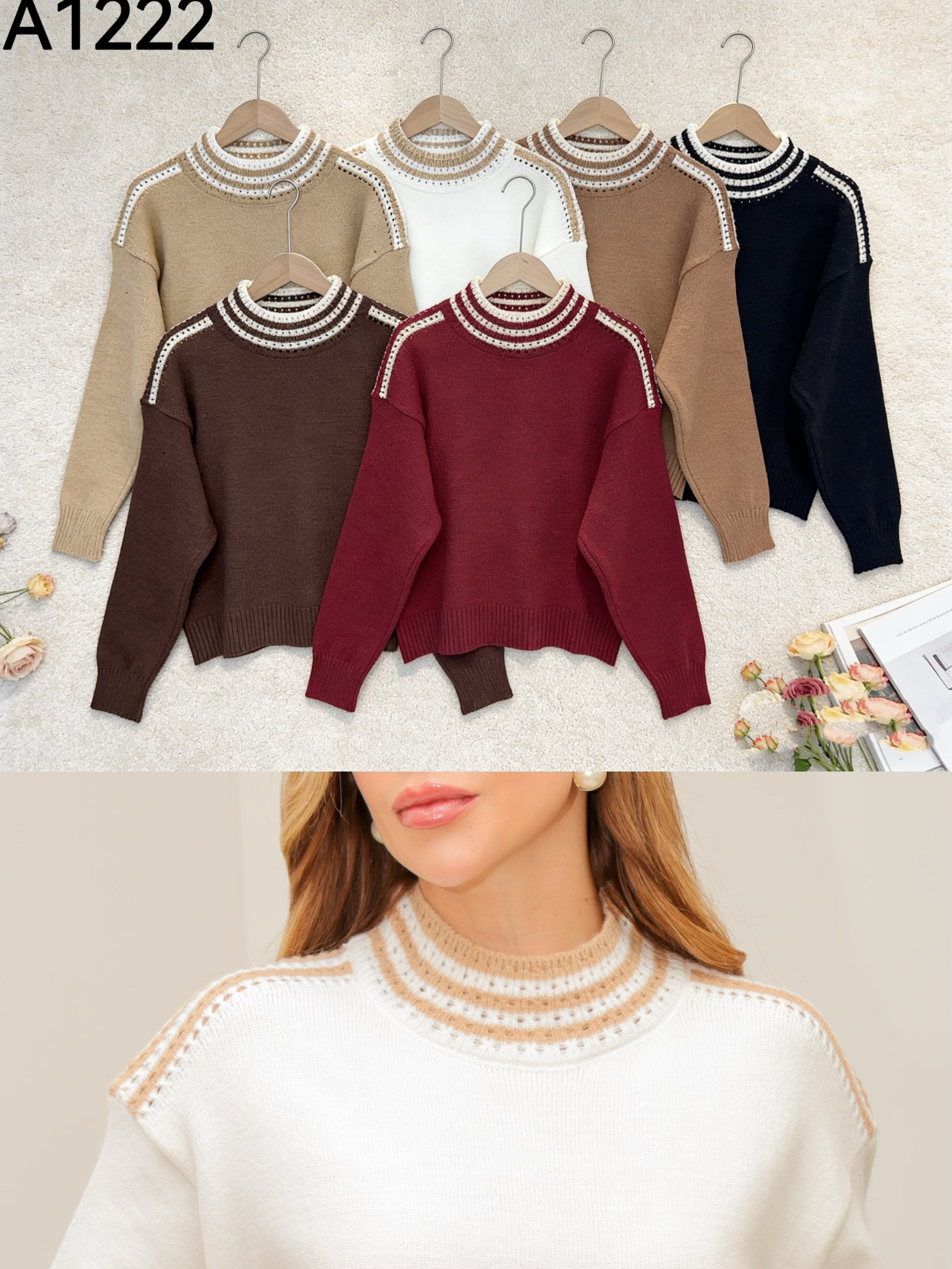 Blusa modal grosso importado 1222